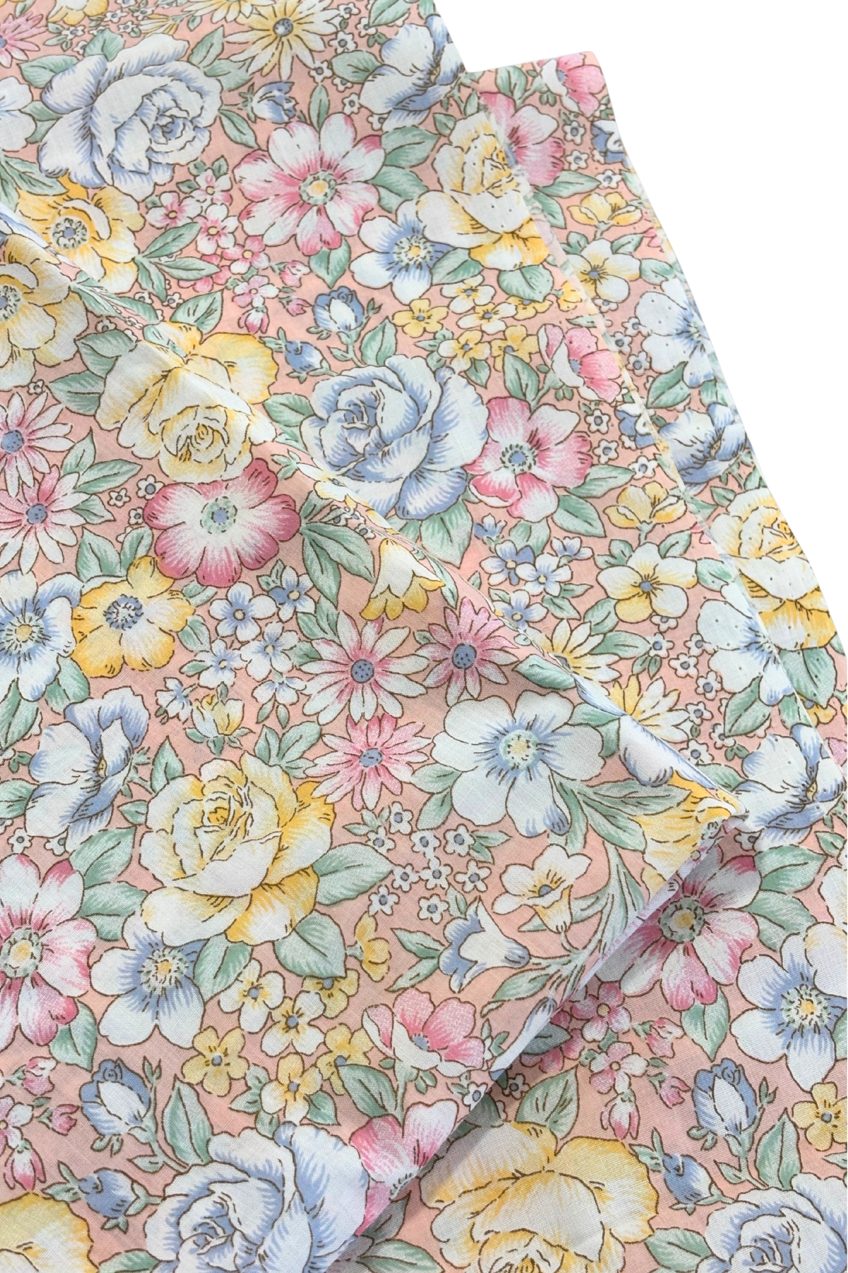 Vintage floral fabric