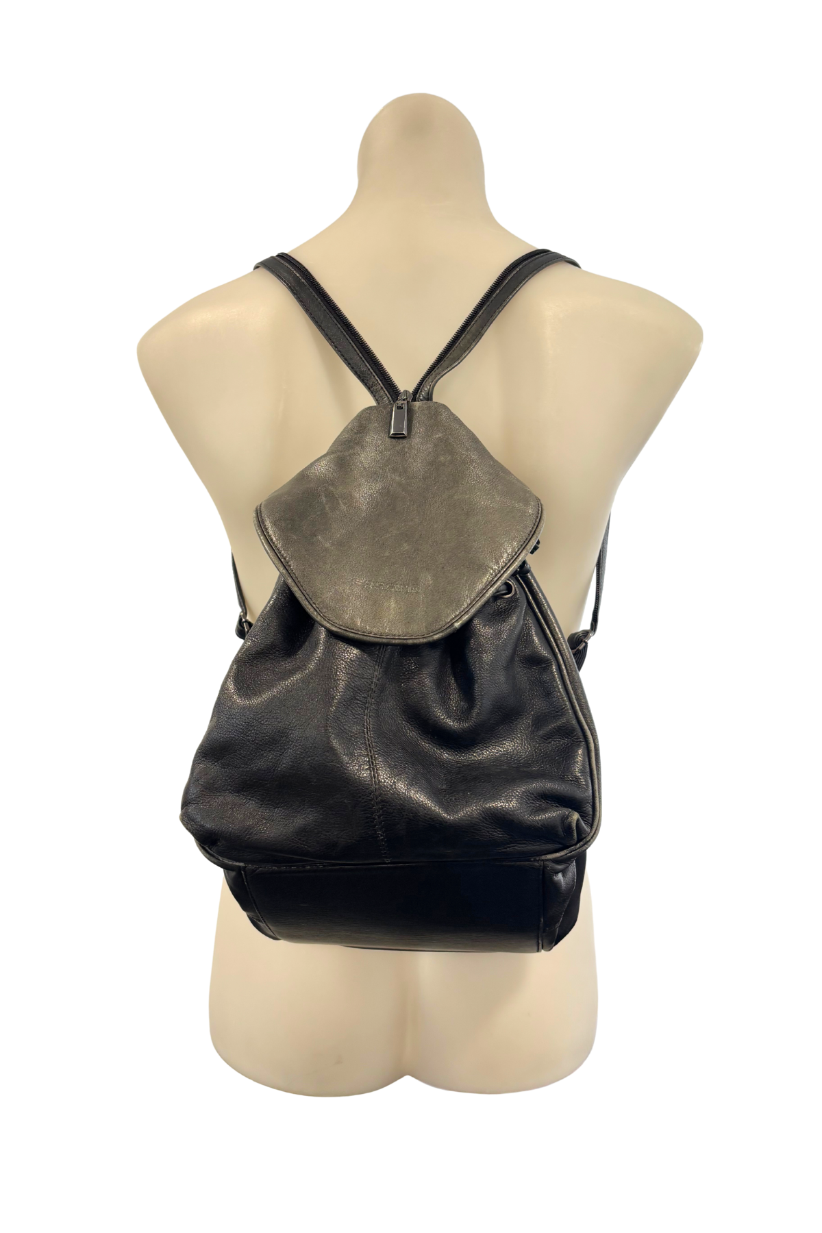 Fascino genuine leather hybrid backpack + handbag