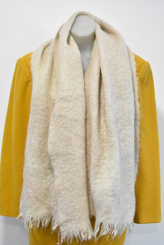 All Mohair Pile scarf, made in Scotland