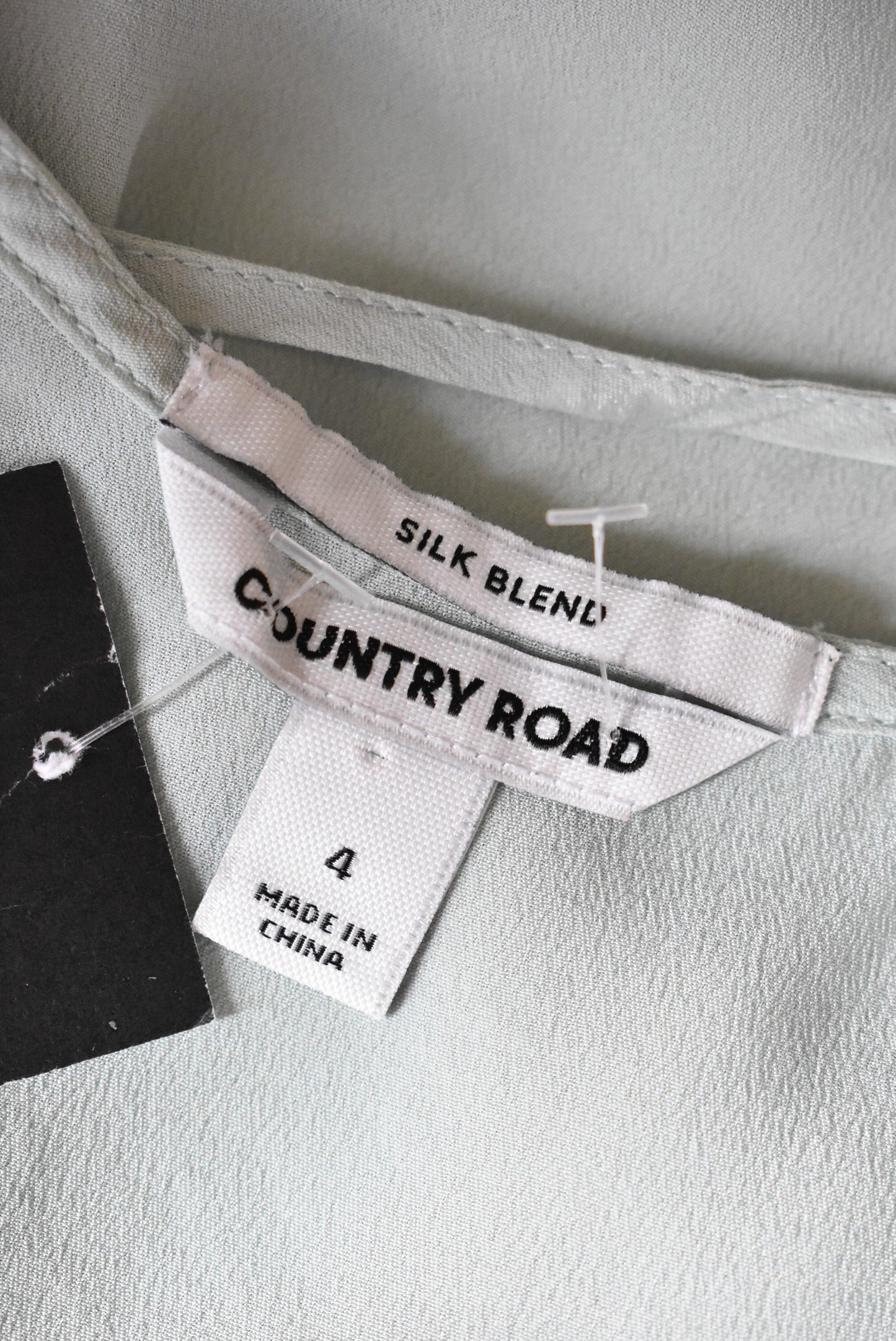 Country Road silk blend strappy top, 4