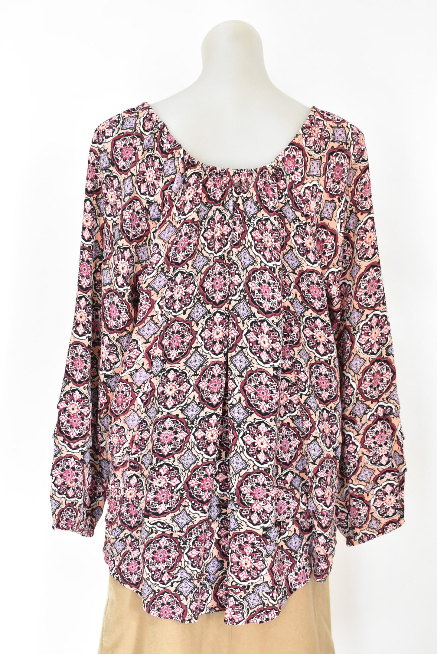 Billabong oversized peasant top, 12