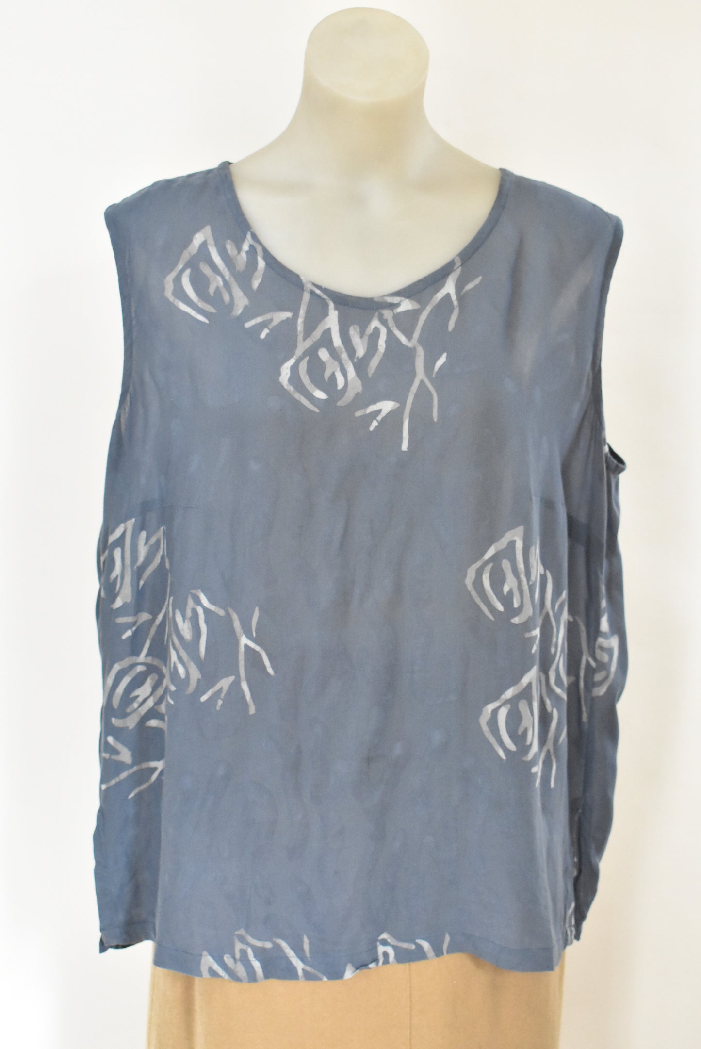 Unikat two piece batik print set, XL