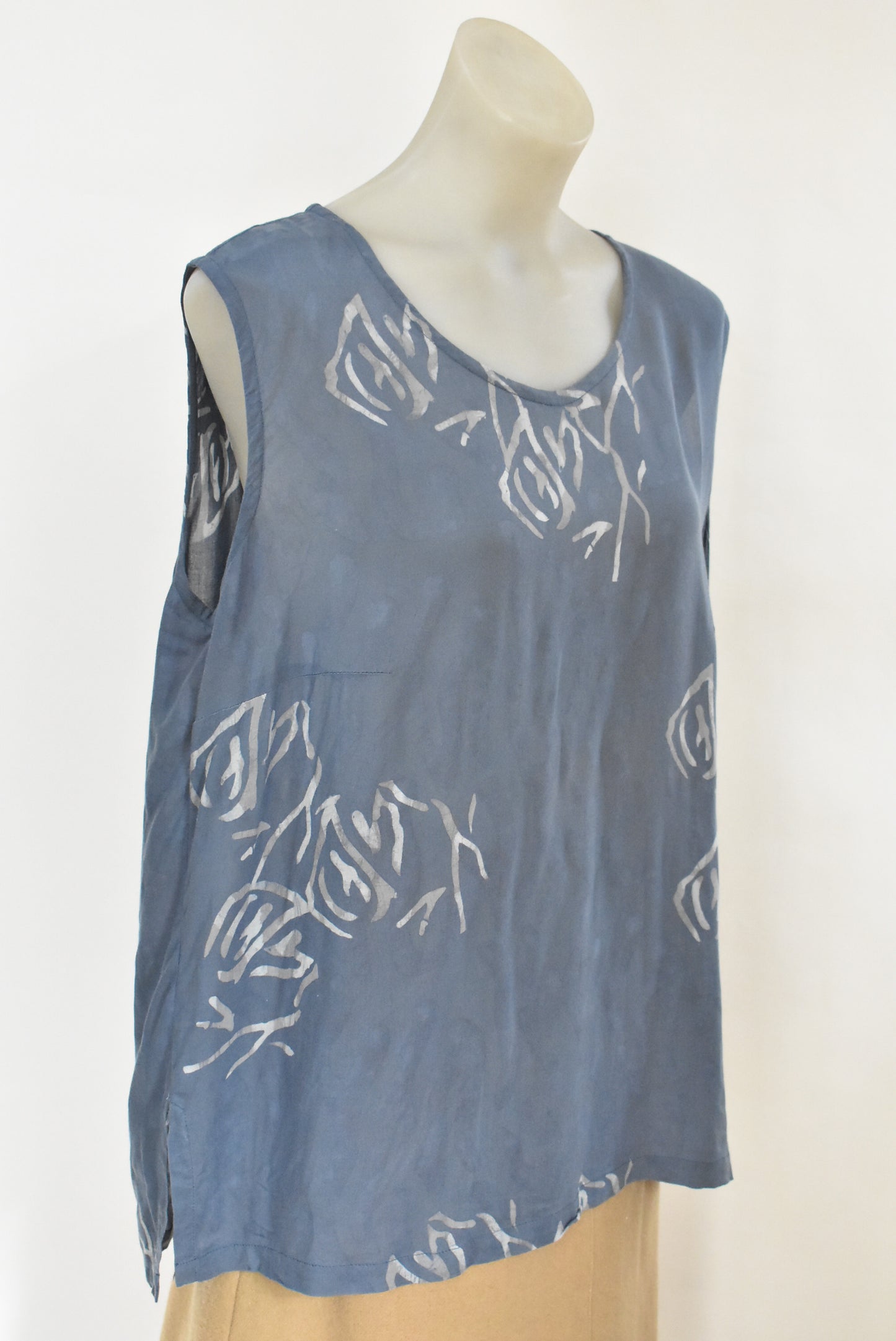 Unikat two piece batik print set, XL