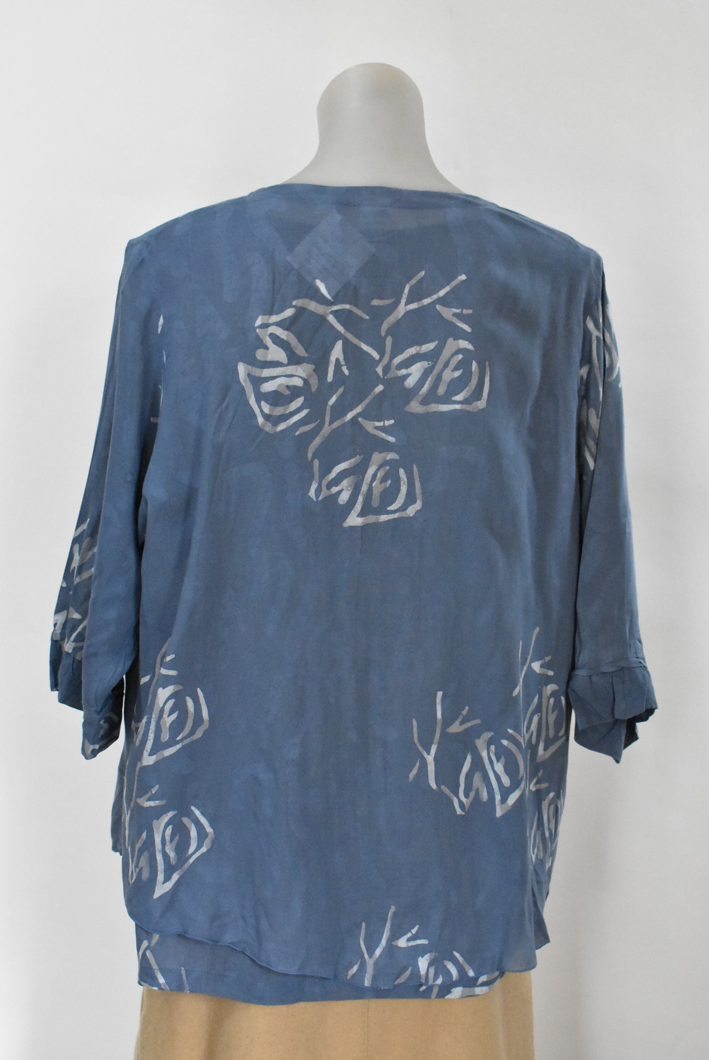 Unikat two piece batik print set, XL