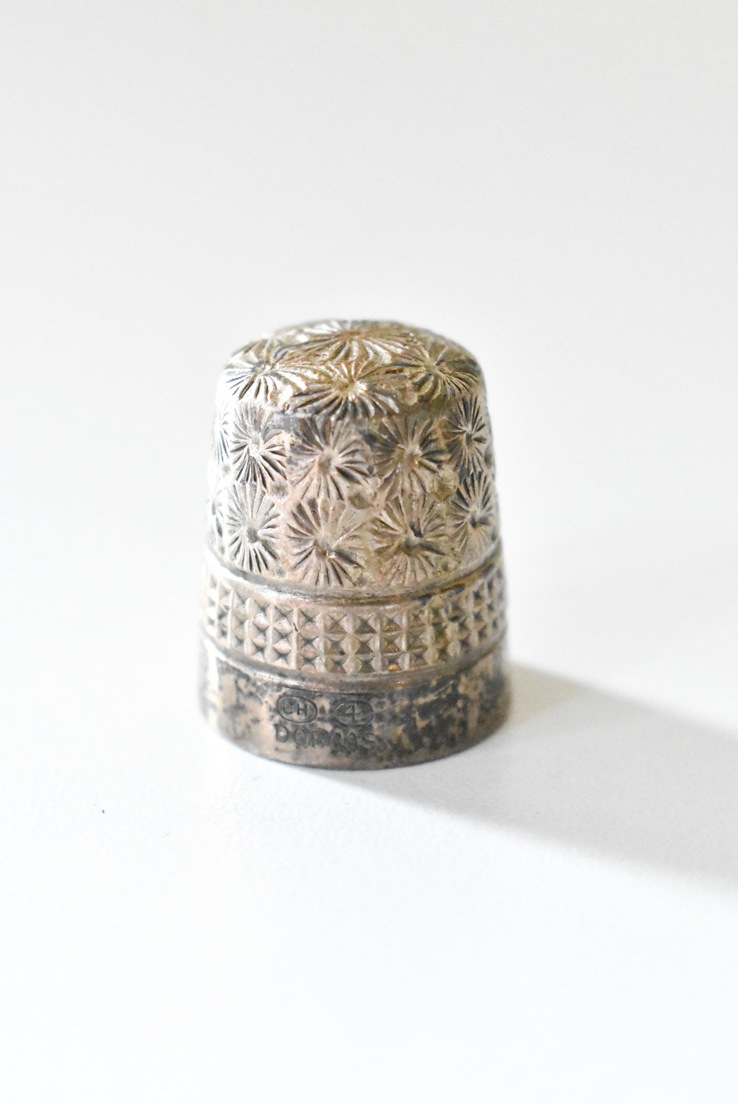 Dorcas silver & steel thimble