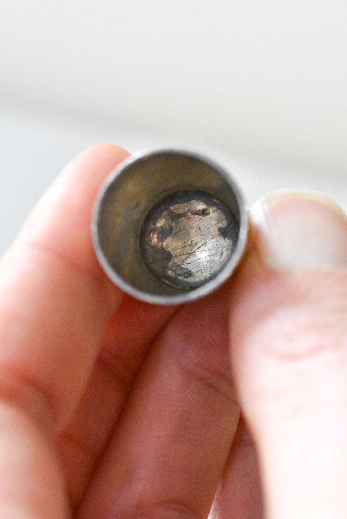 Dorcas silver & steel thimble