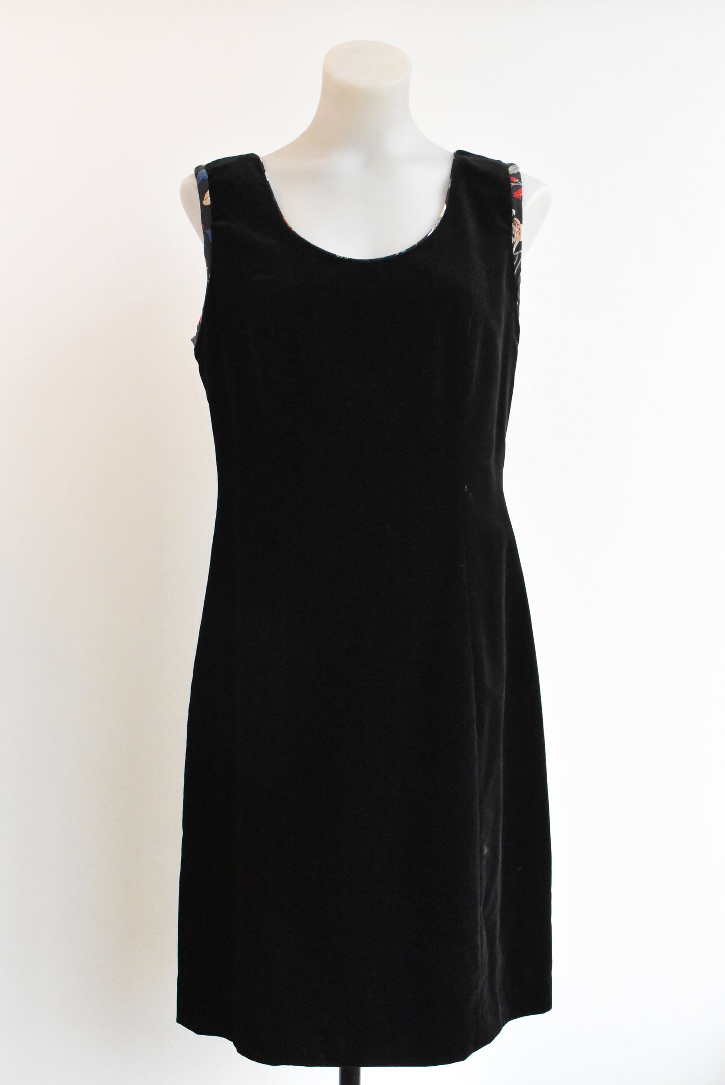 Made for Liberty cotton velvet dress, 14