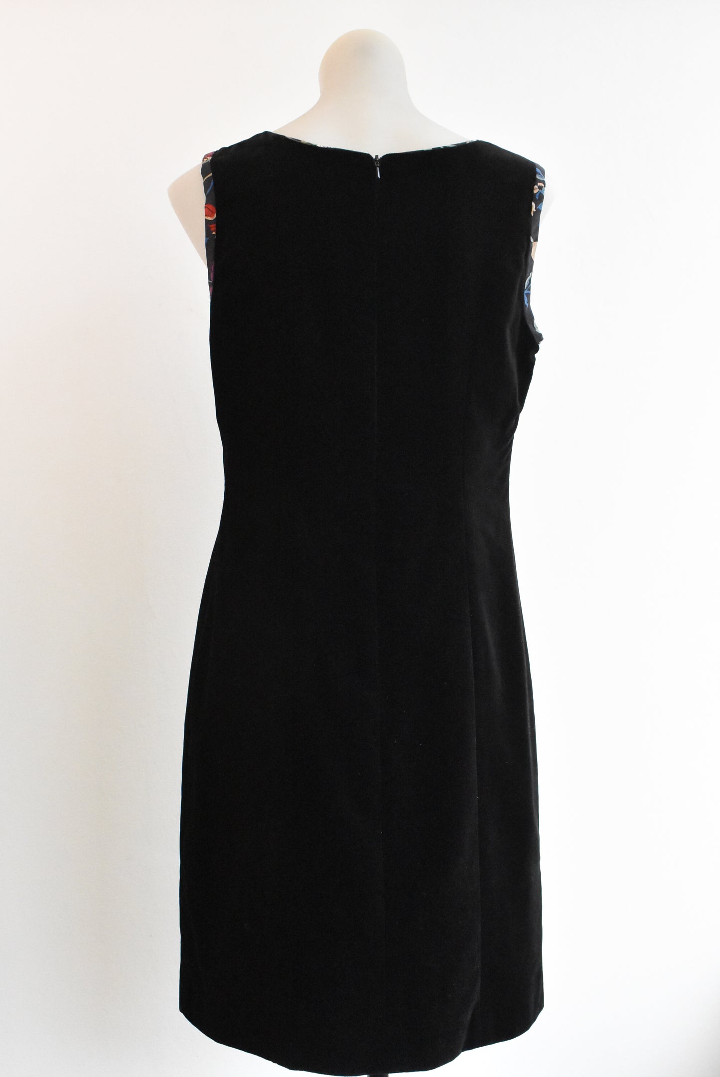Made for Liberty cotton velvet dress, 14
