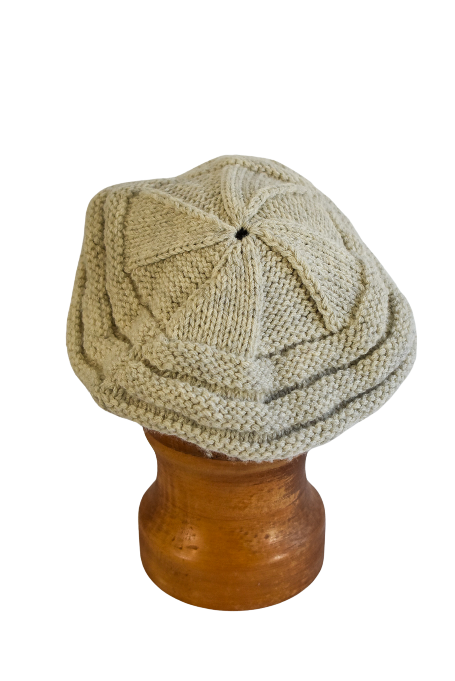 Chunky handknit beret