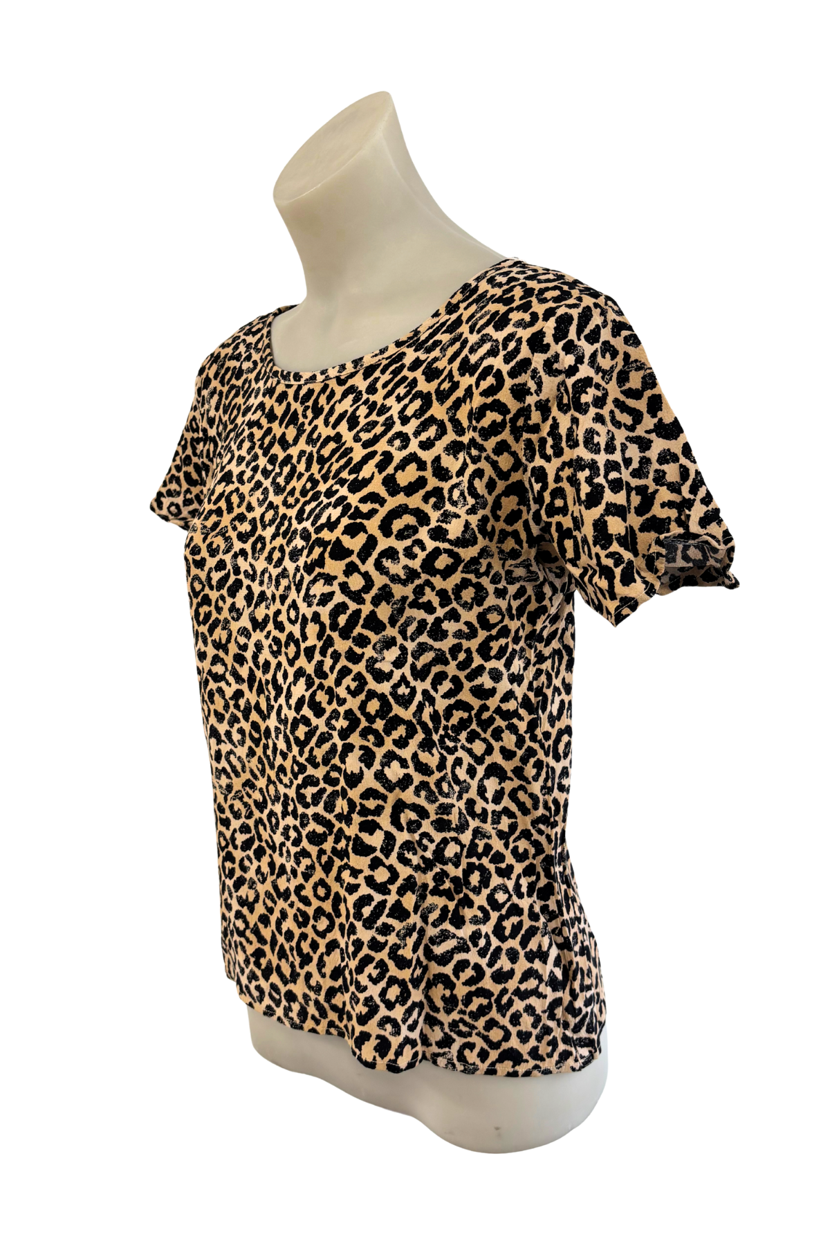 Carlson NZ made leopard print top, 8