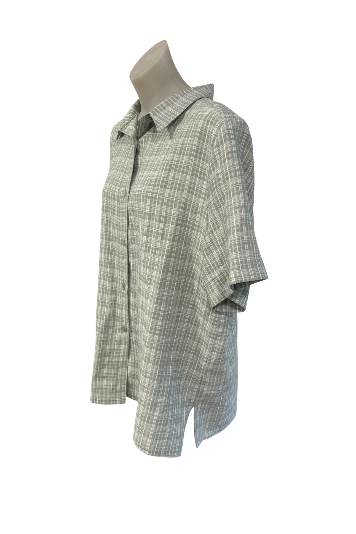 Classique NZ made lightweight button-up blouse, 20