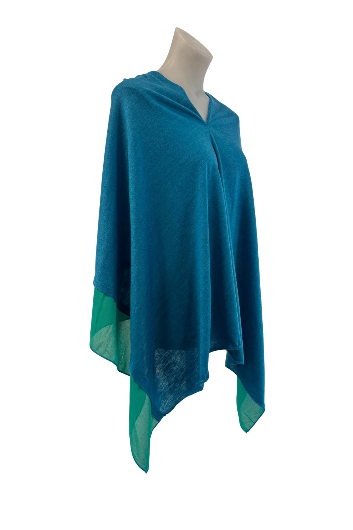 Lightweight blue poncho OSFM