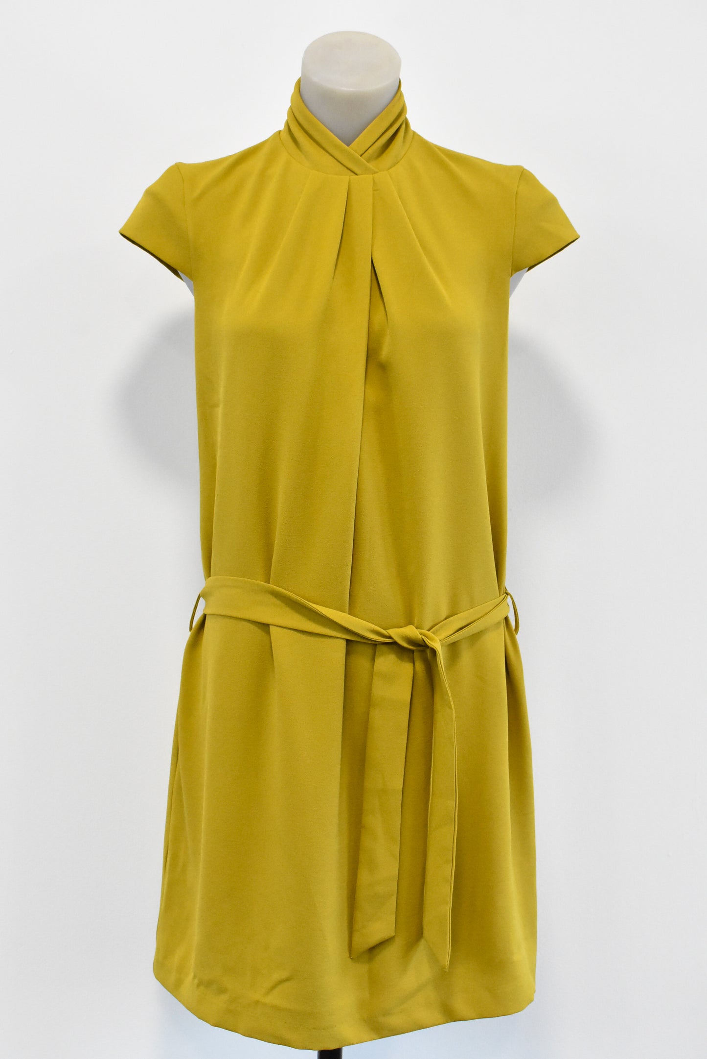 Nuvola cap-sleeved dress, Size 12