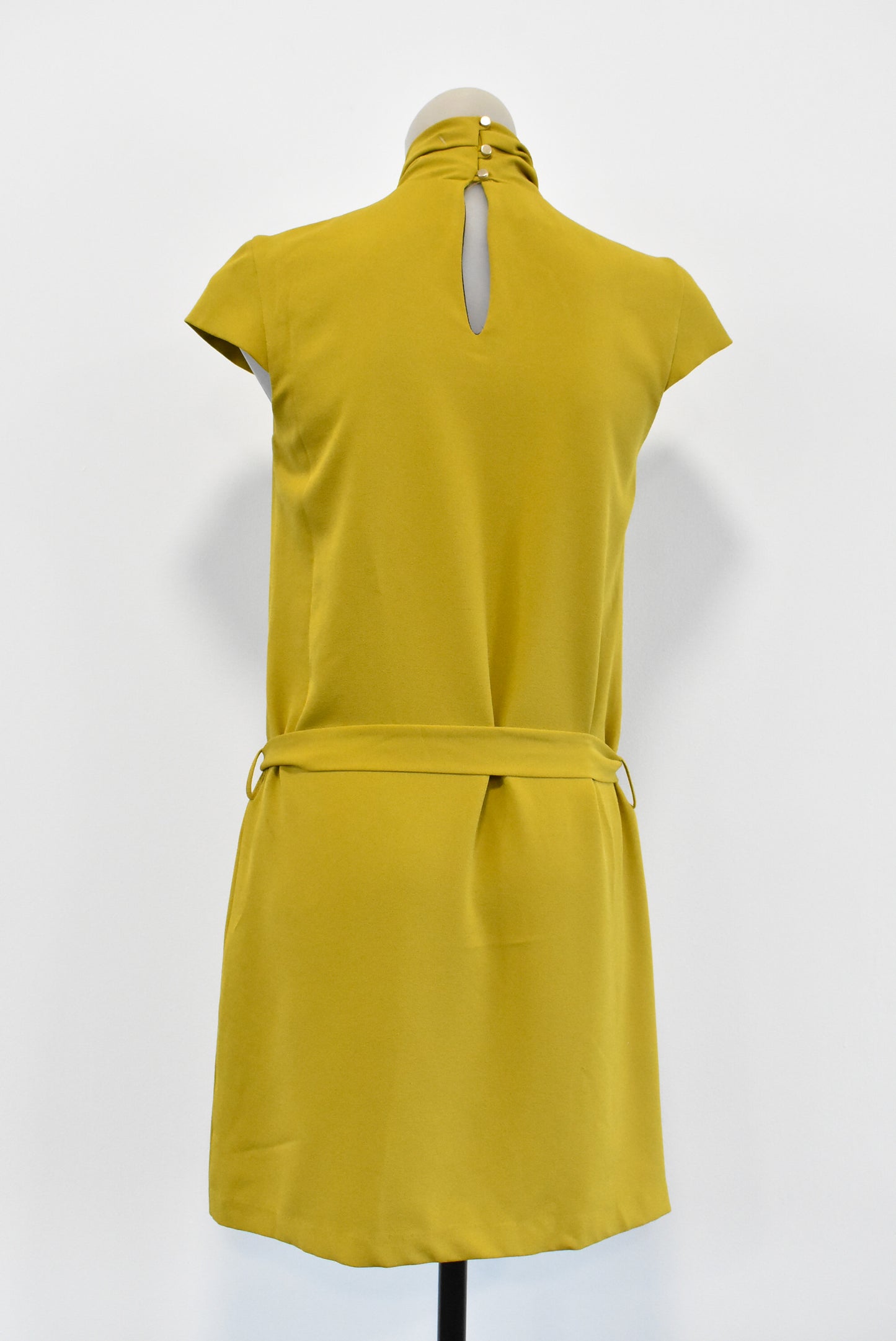 Nuvola cap-sleeved dress, Size 12