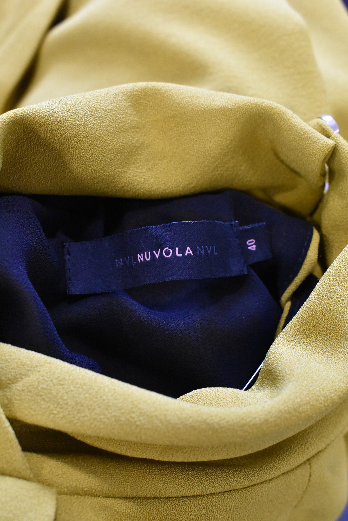 Nuvola cap-sleeved dress, Size 12
