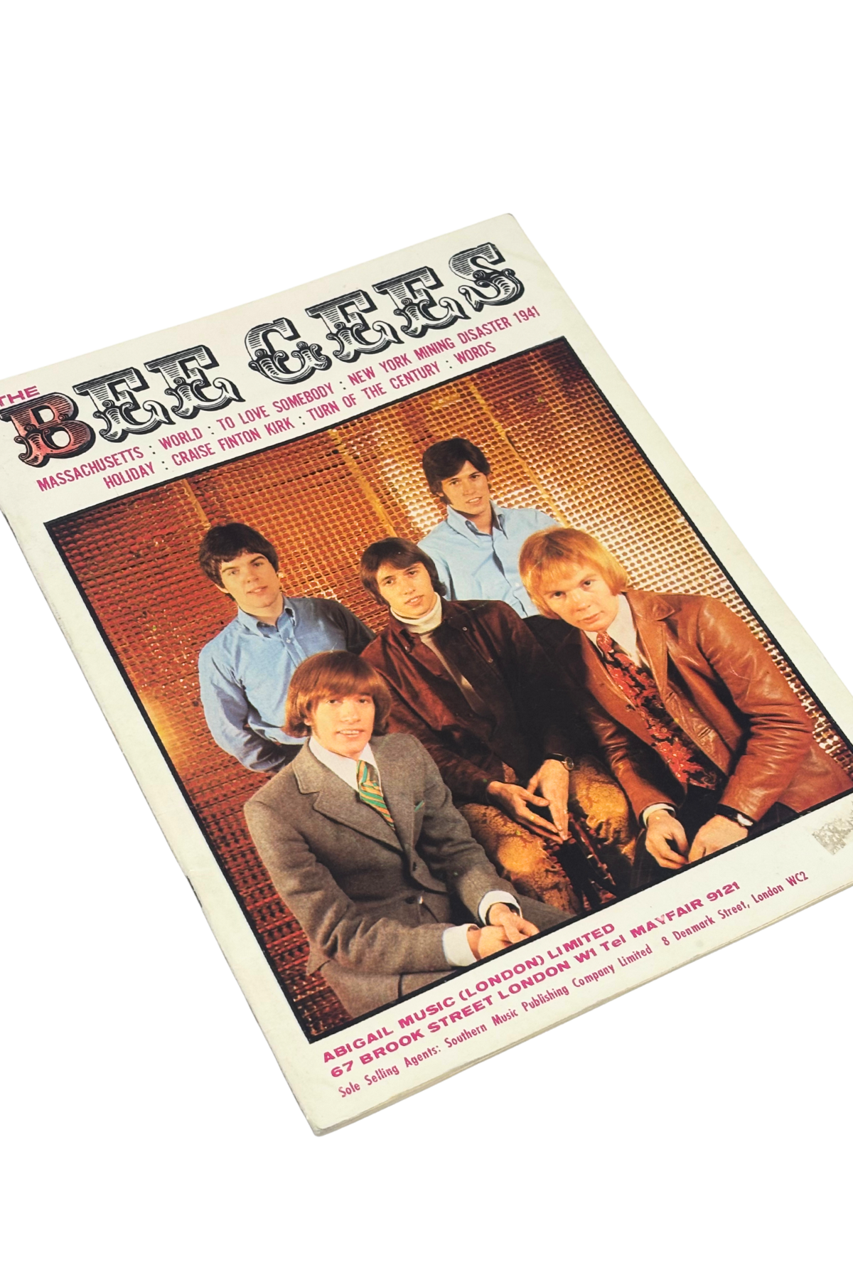 The Bee Gees sheet music book