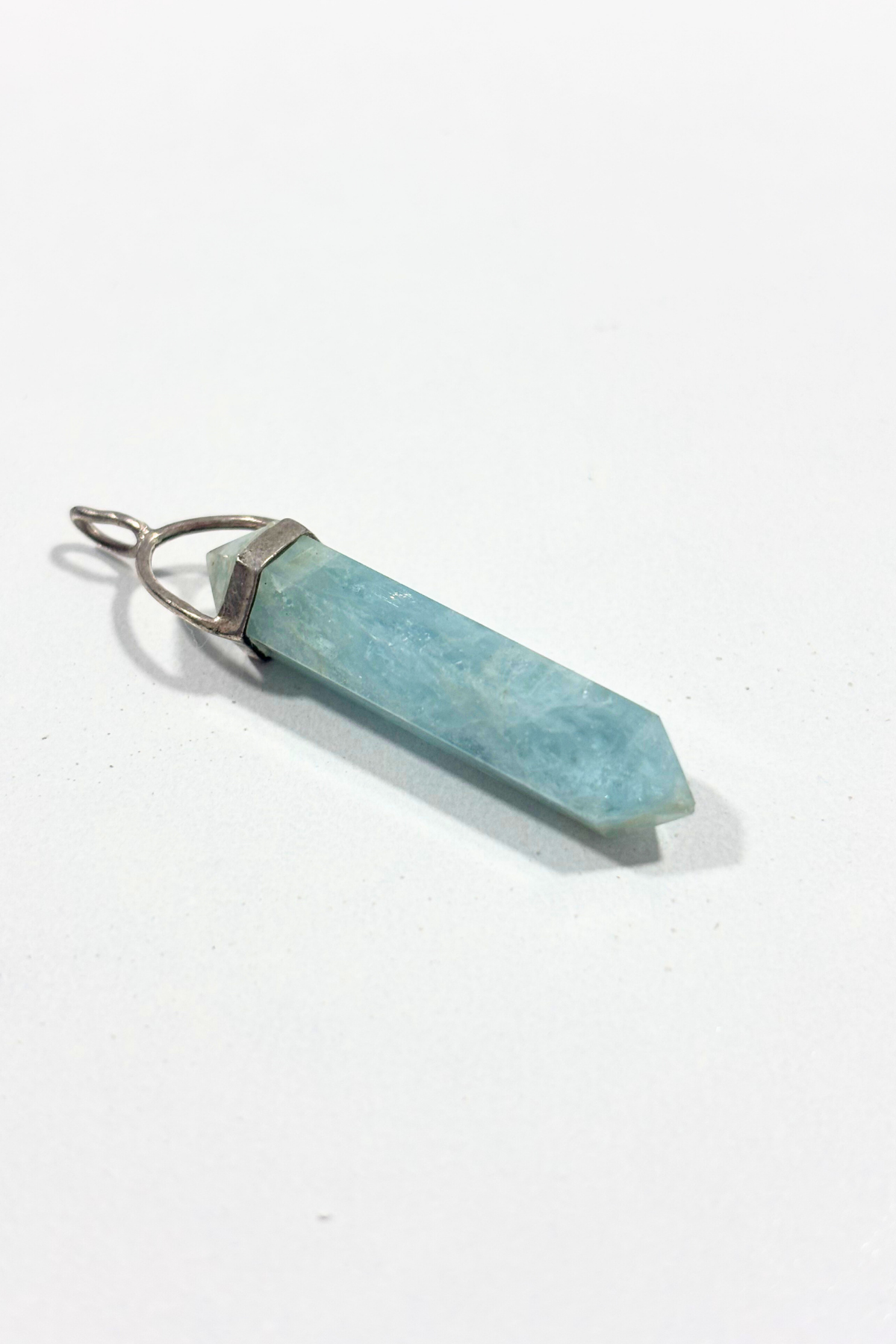 925 Silver crystal pendant