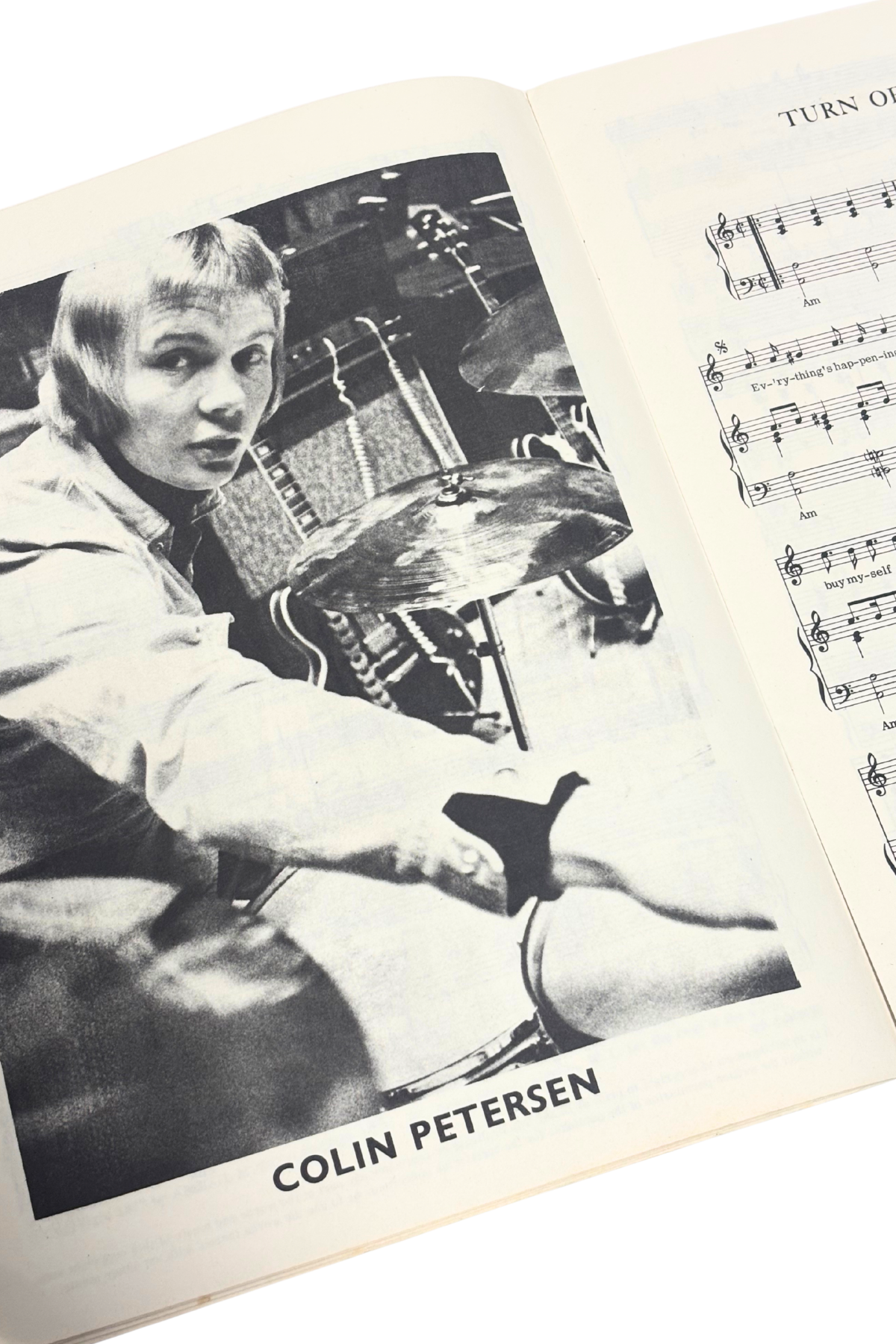 The Bee Gees sheet music book