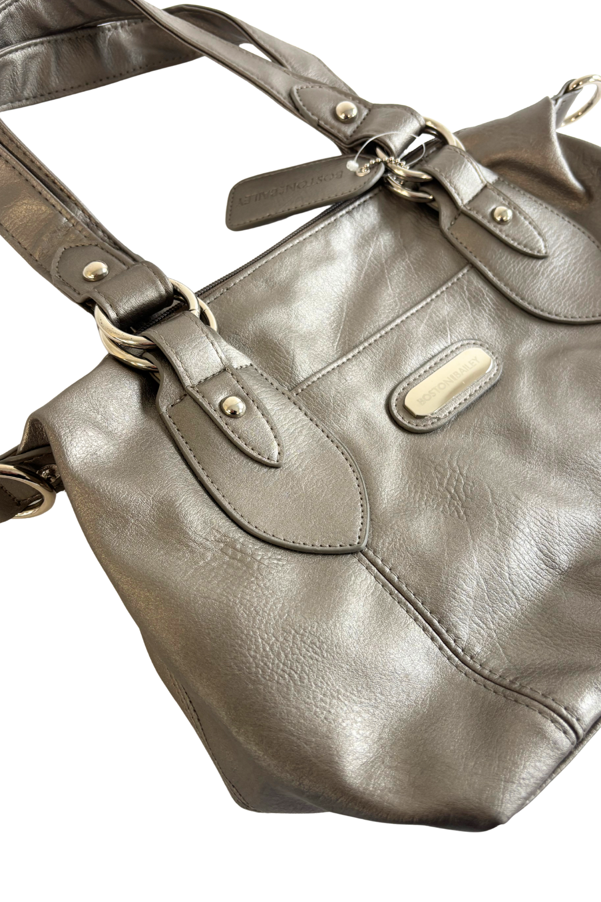 Boston + Bailey metallic handbag