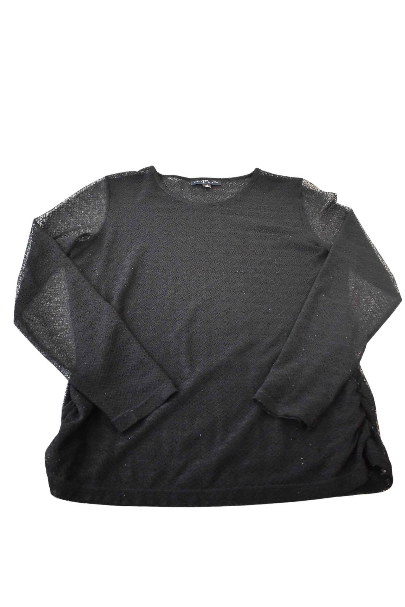 Judith Malcolm NZ made spider web mesh top, 14
