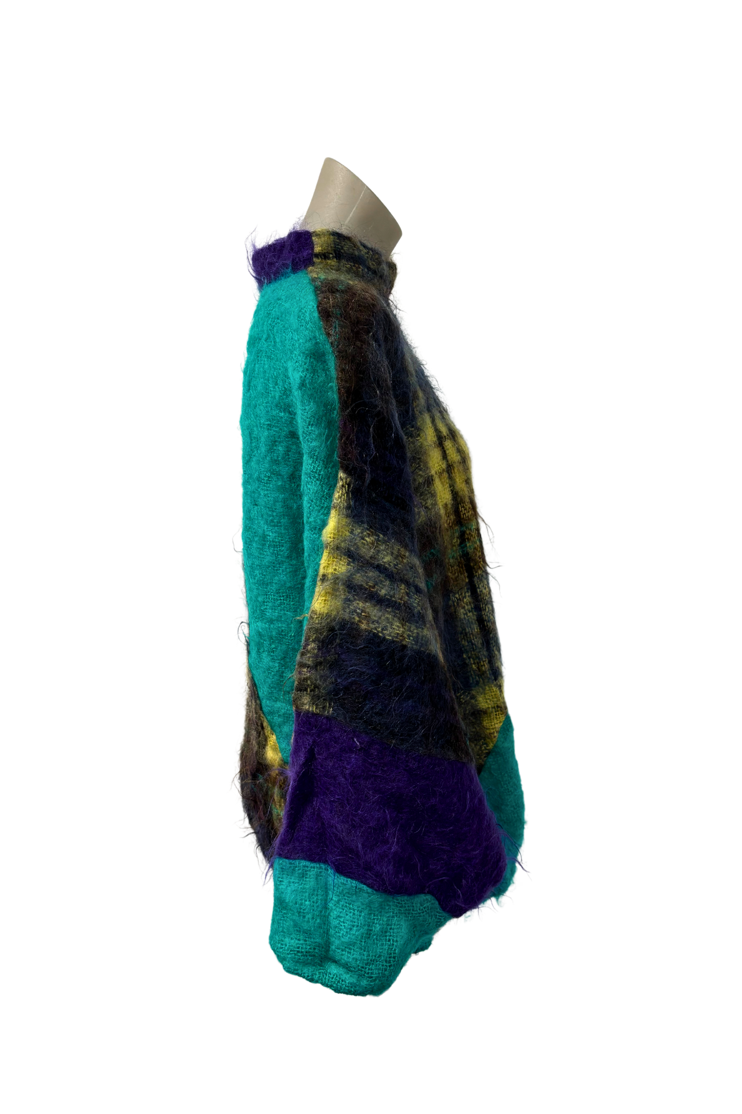Camel Designs vintage wool + mohair jumper M/L