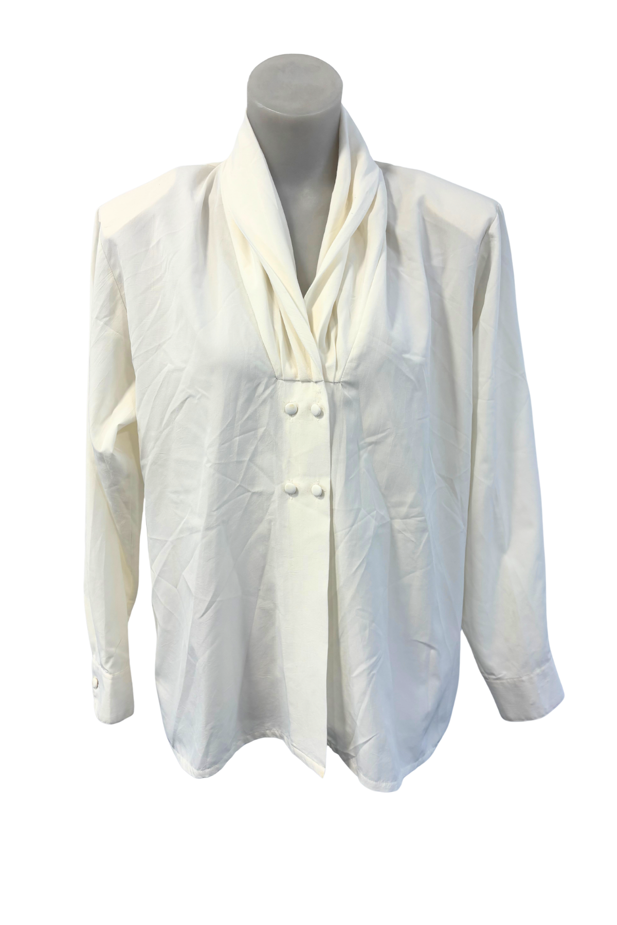 Pierre Cardin white blouse, 18