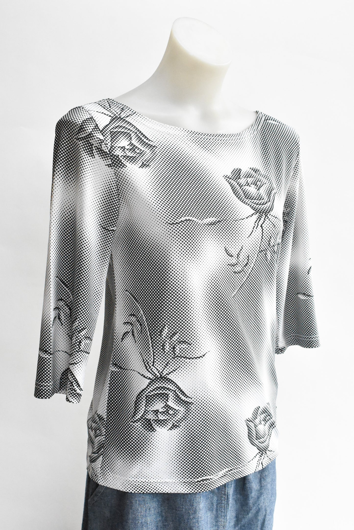 Verge roses top, S