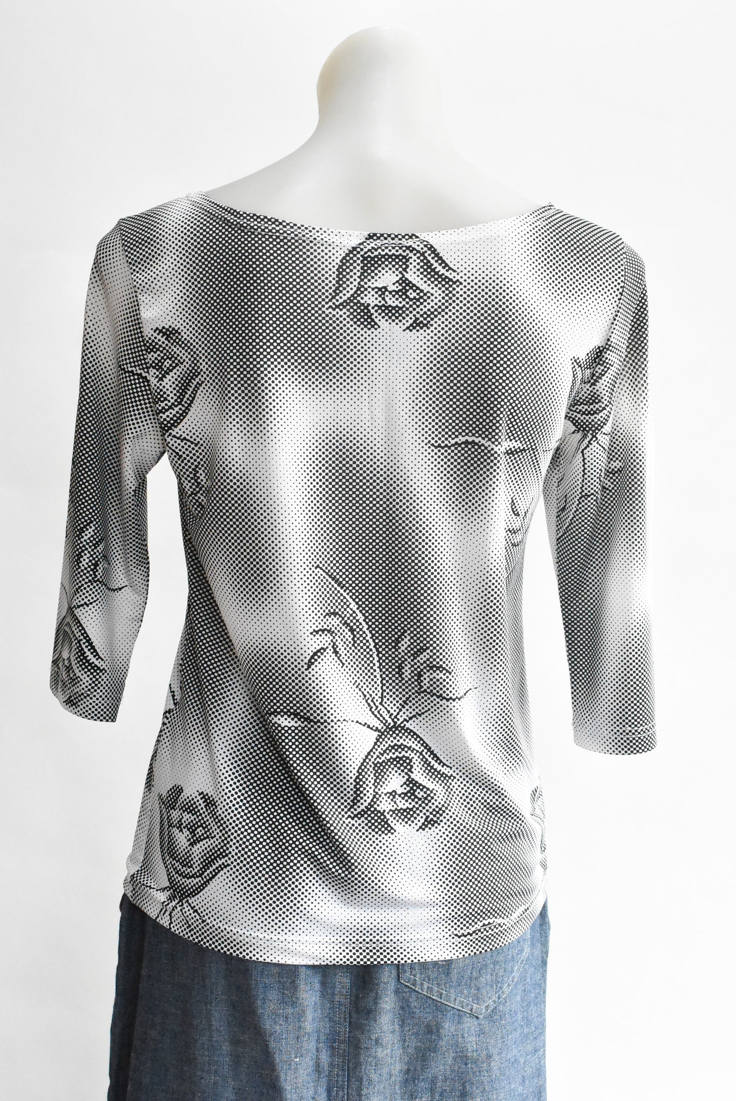 Verge roses top, S