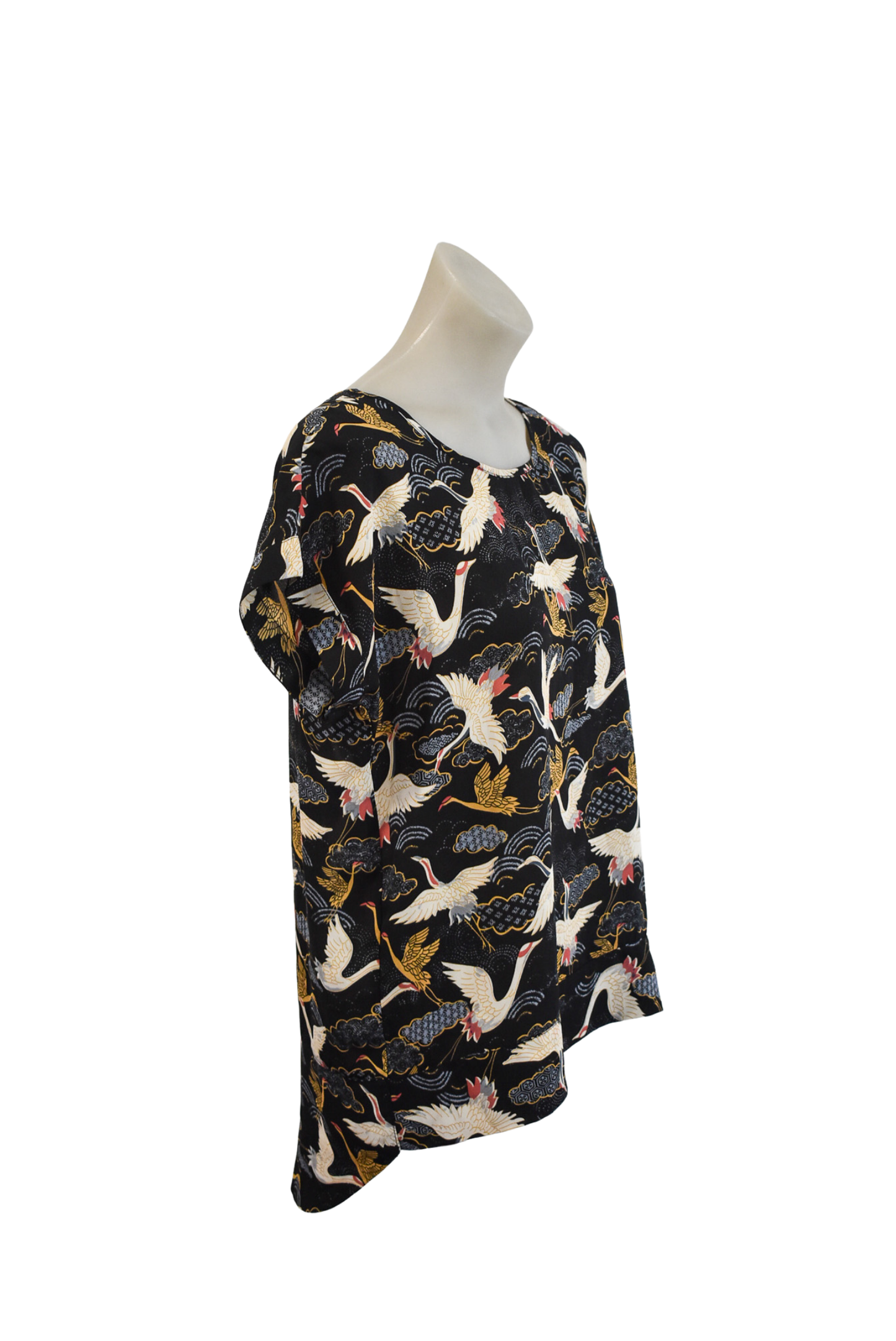 Foil Heron mesh blouse, 10