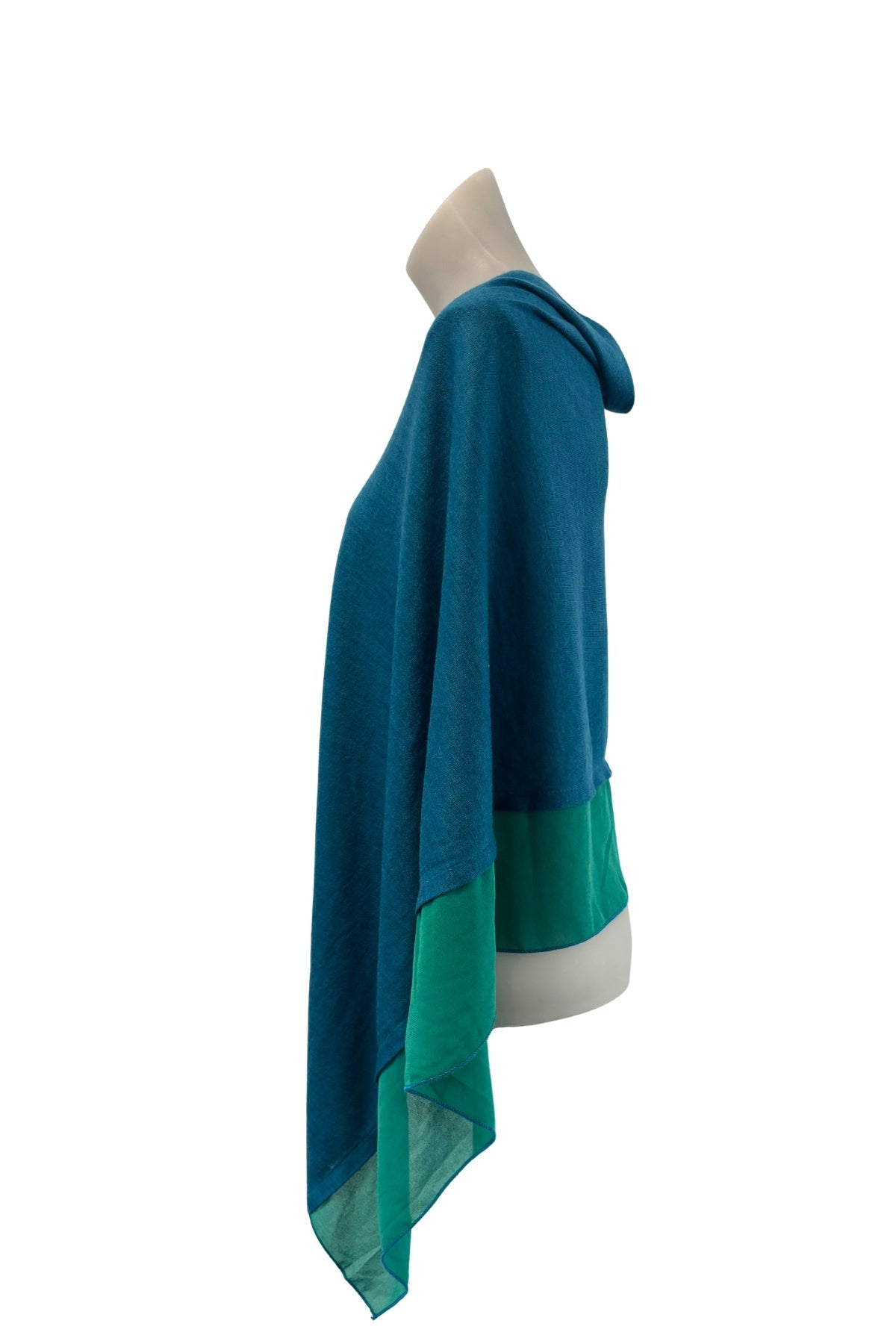 Lightweight blue poncho OSFM