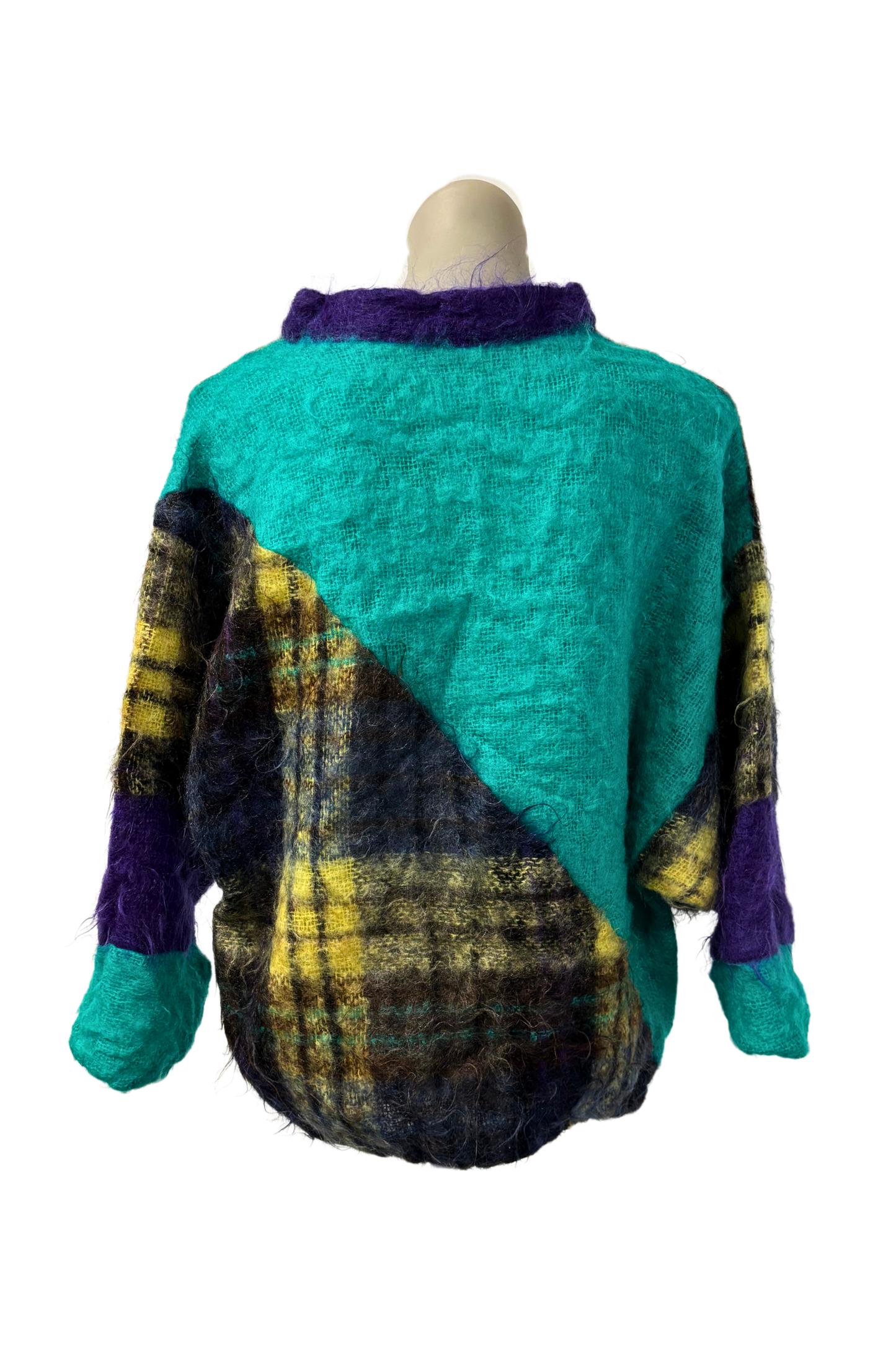 Camel Designs vintage wool + mohair jumper M/L