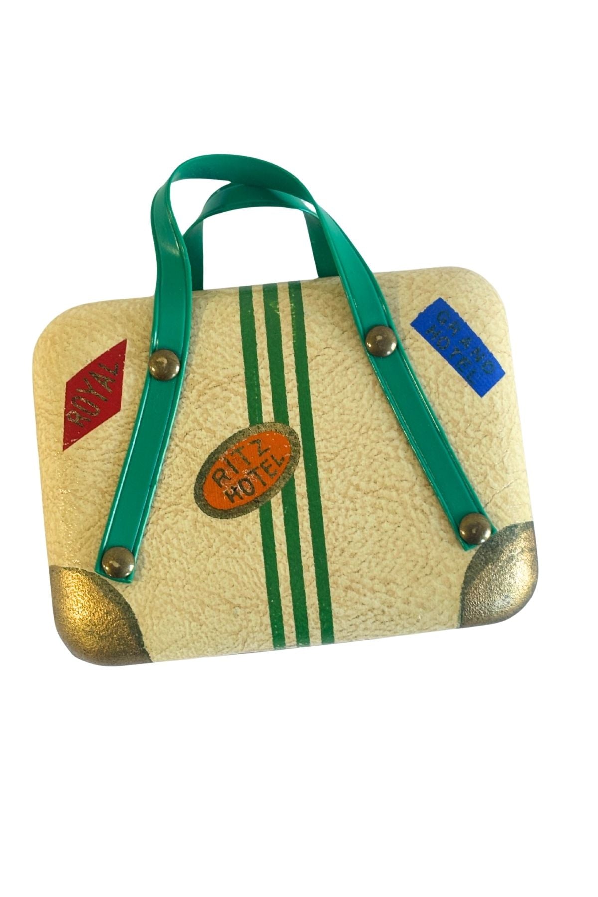 Vintage RITZ Hotel suitcase sewing kit