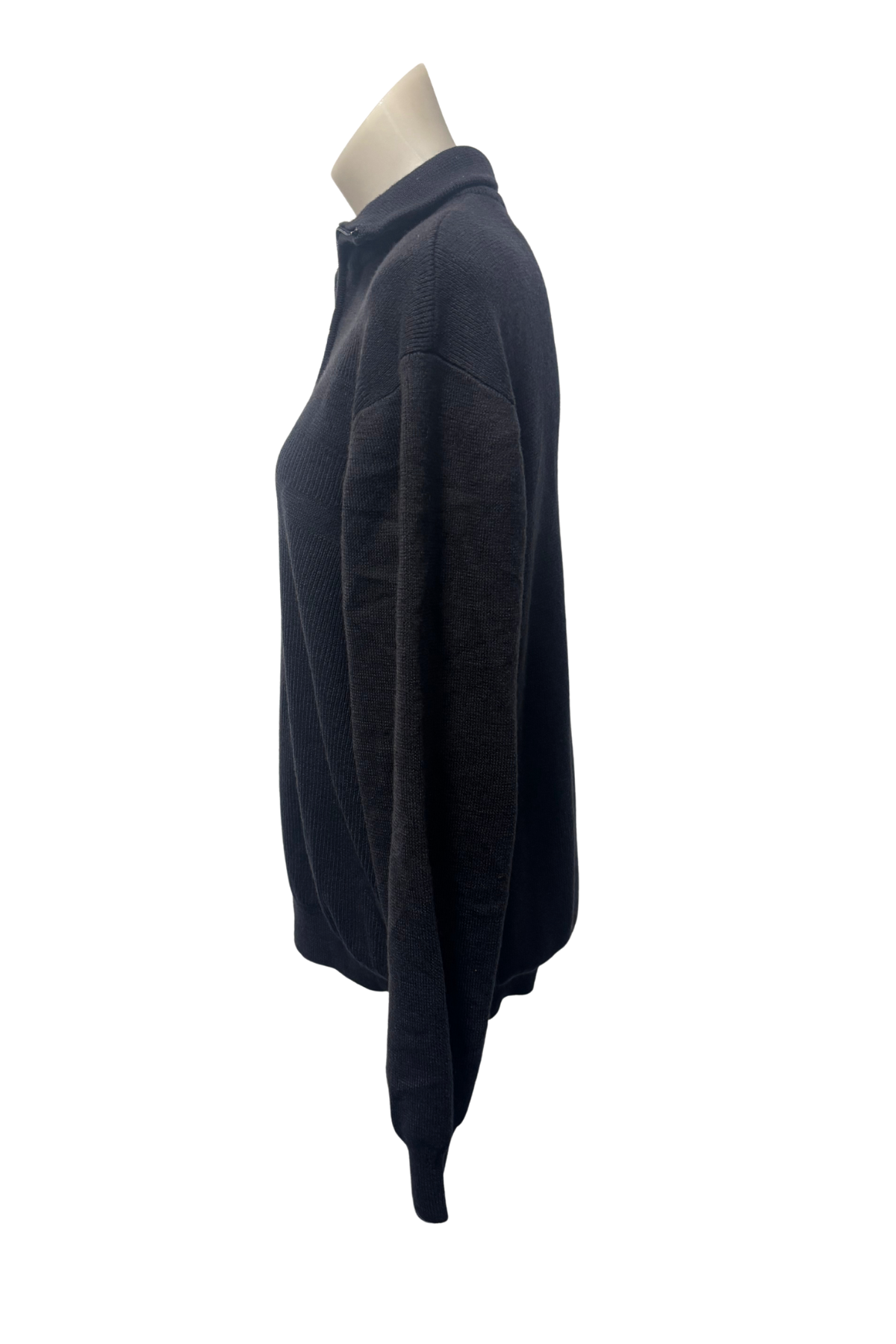 Silverdale 1/4 zip knit sweater, XL