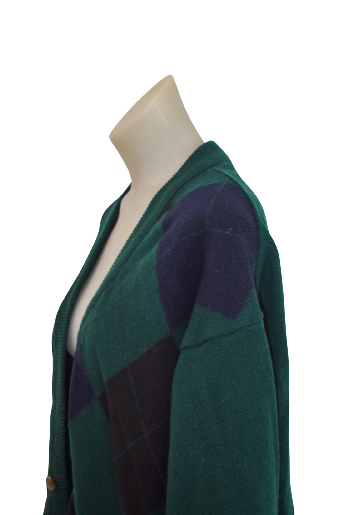 Lyle & Scott NZ made 100% Lambswool cardigan, L