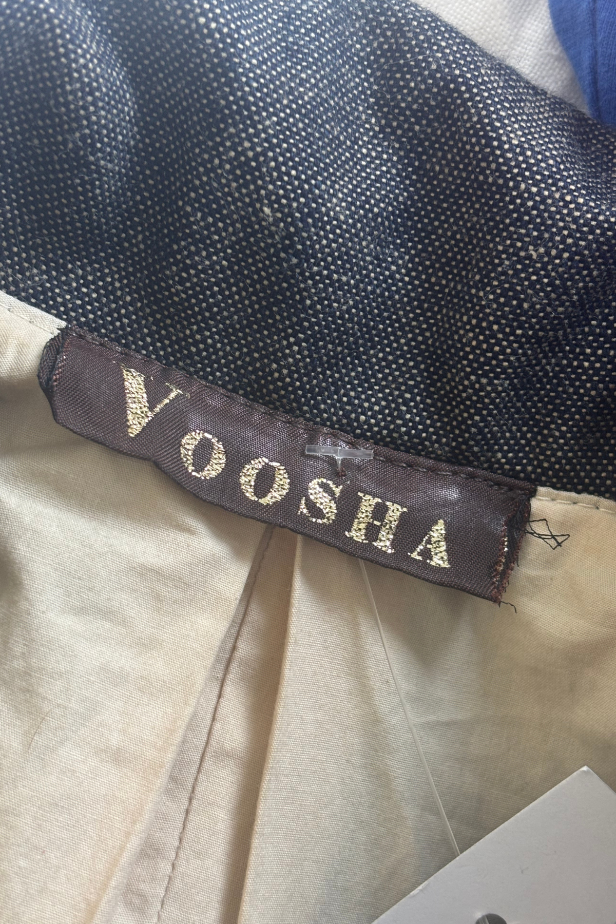 Voosha vintage Dunedin made vest cape, 12