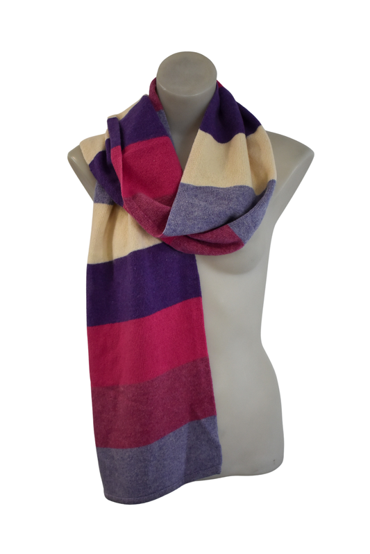 Jillian sportswear 100% wool scarf