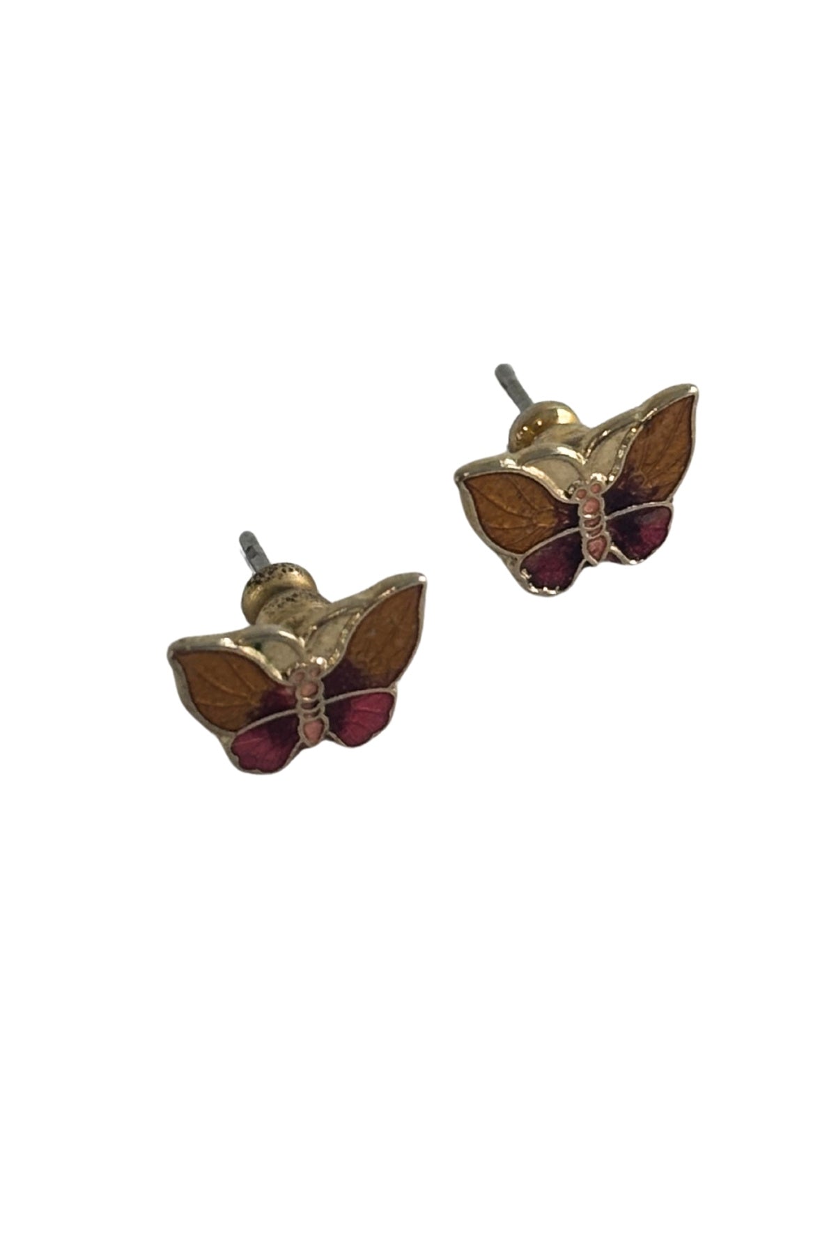 Cutesy butterfly stud earrings