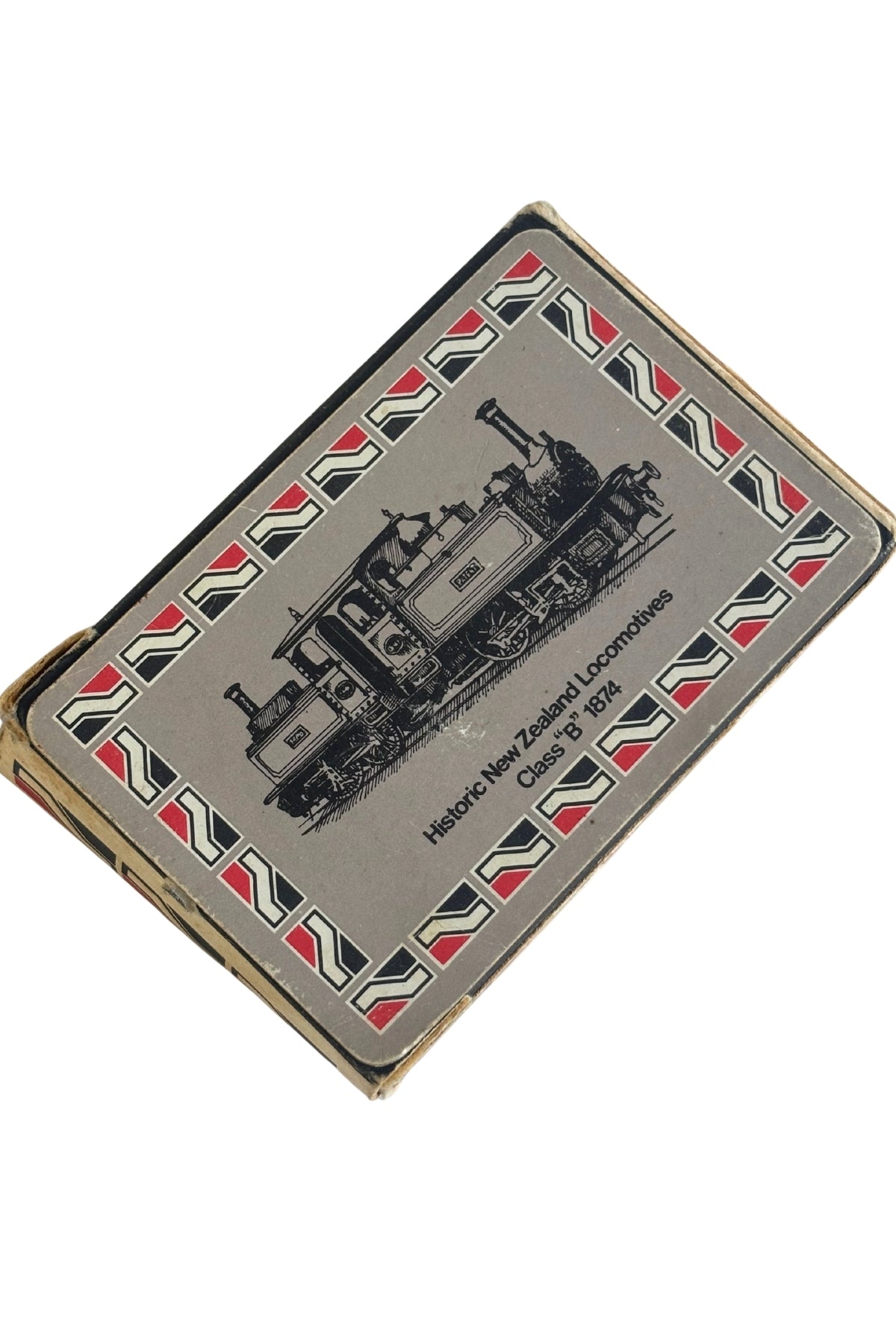 NZ Railways historic locomotives series playing cards