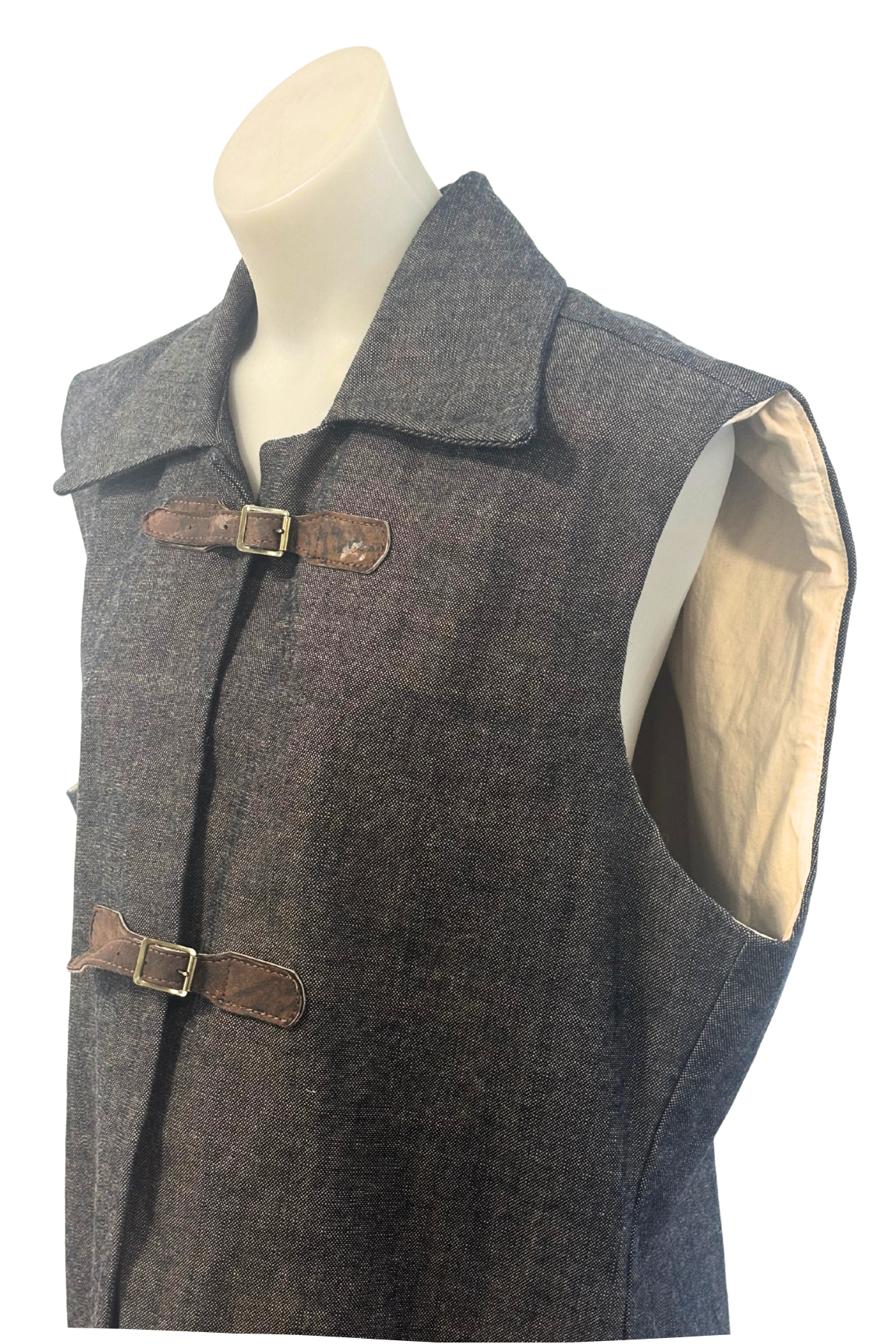 Voosha vintage Dunedin made vest cape, 12