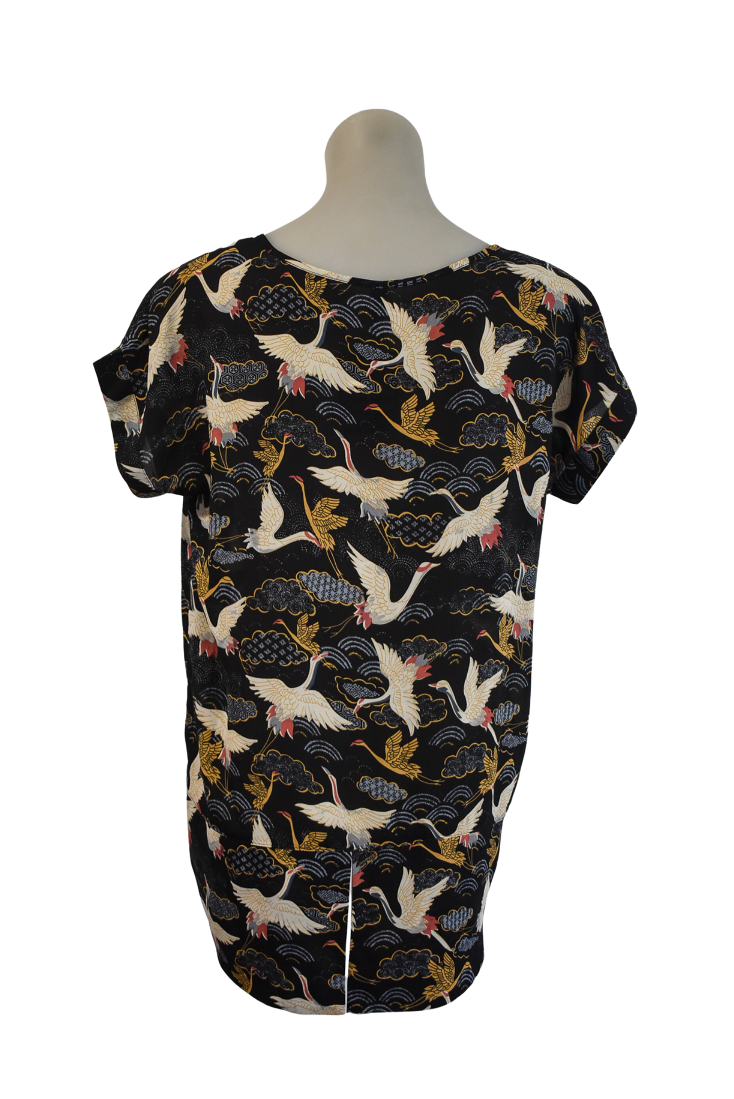 Foil Heron mesh blouse, 10