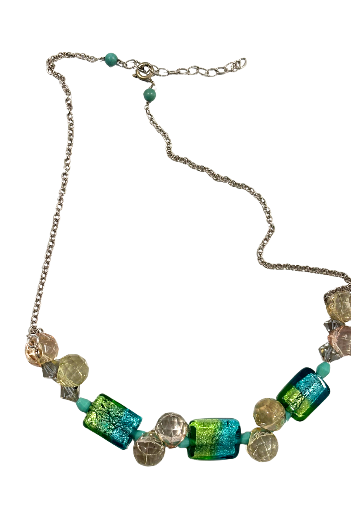 Chunky beaded necklace