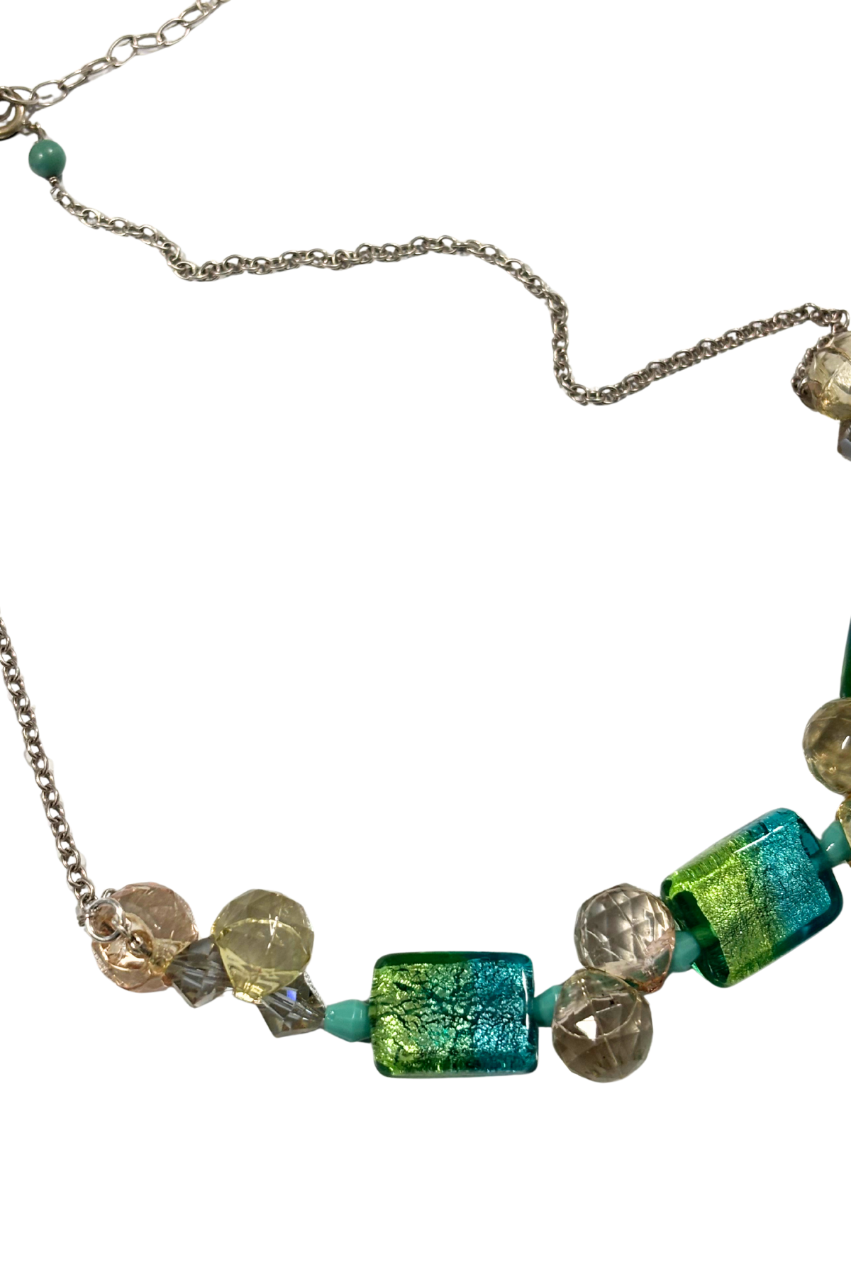 Chunky beaded necklace