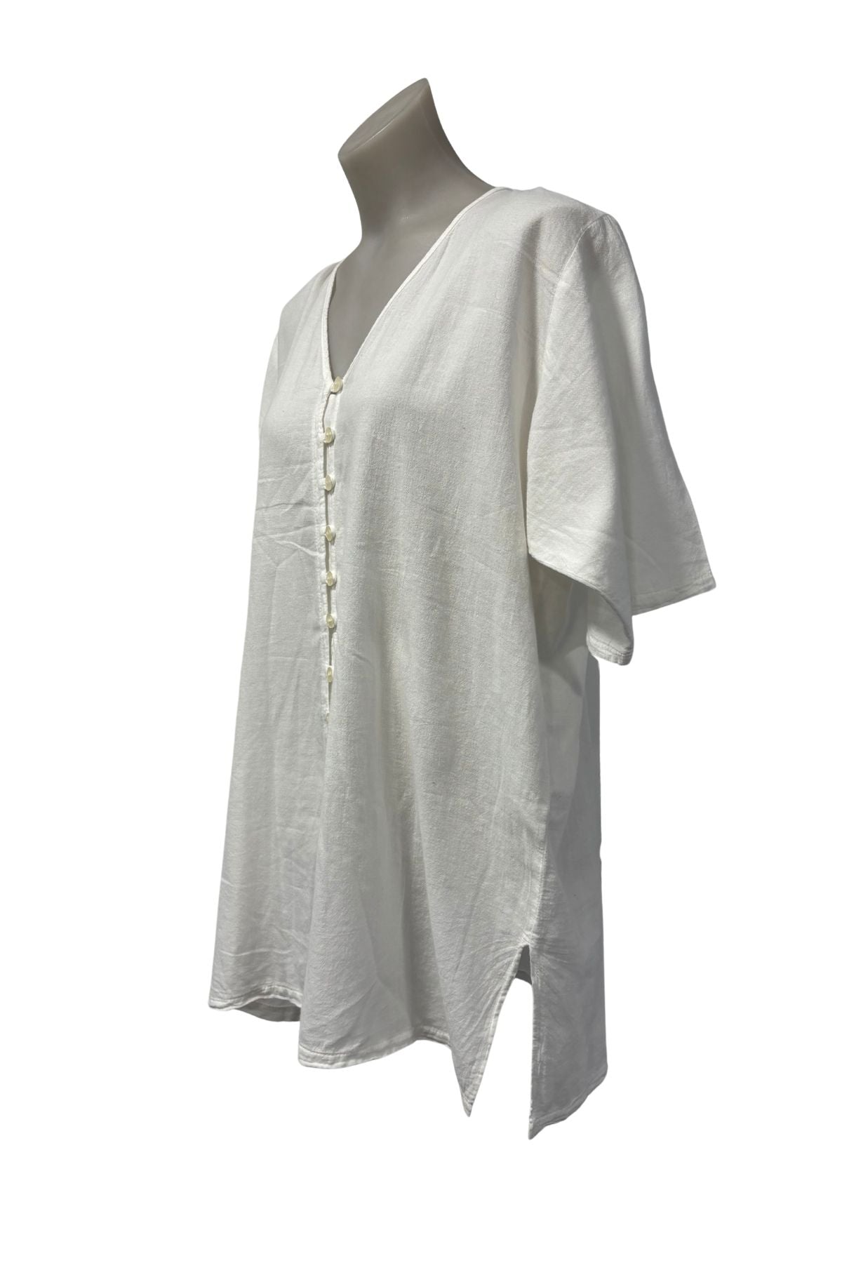 Just Cruizin Cool Clothing lightweight cotton blouse, M