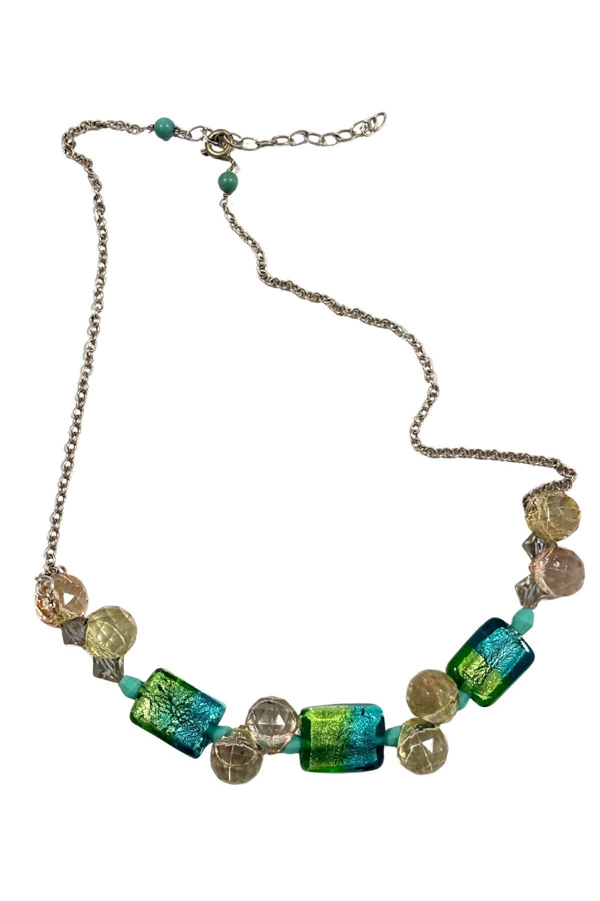 Chunky beaded necklace