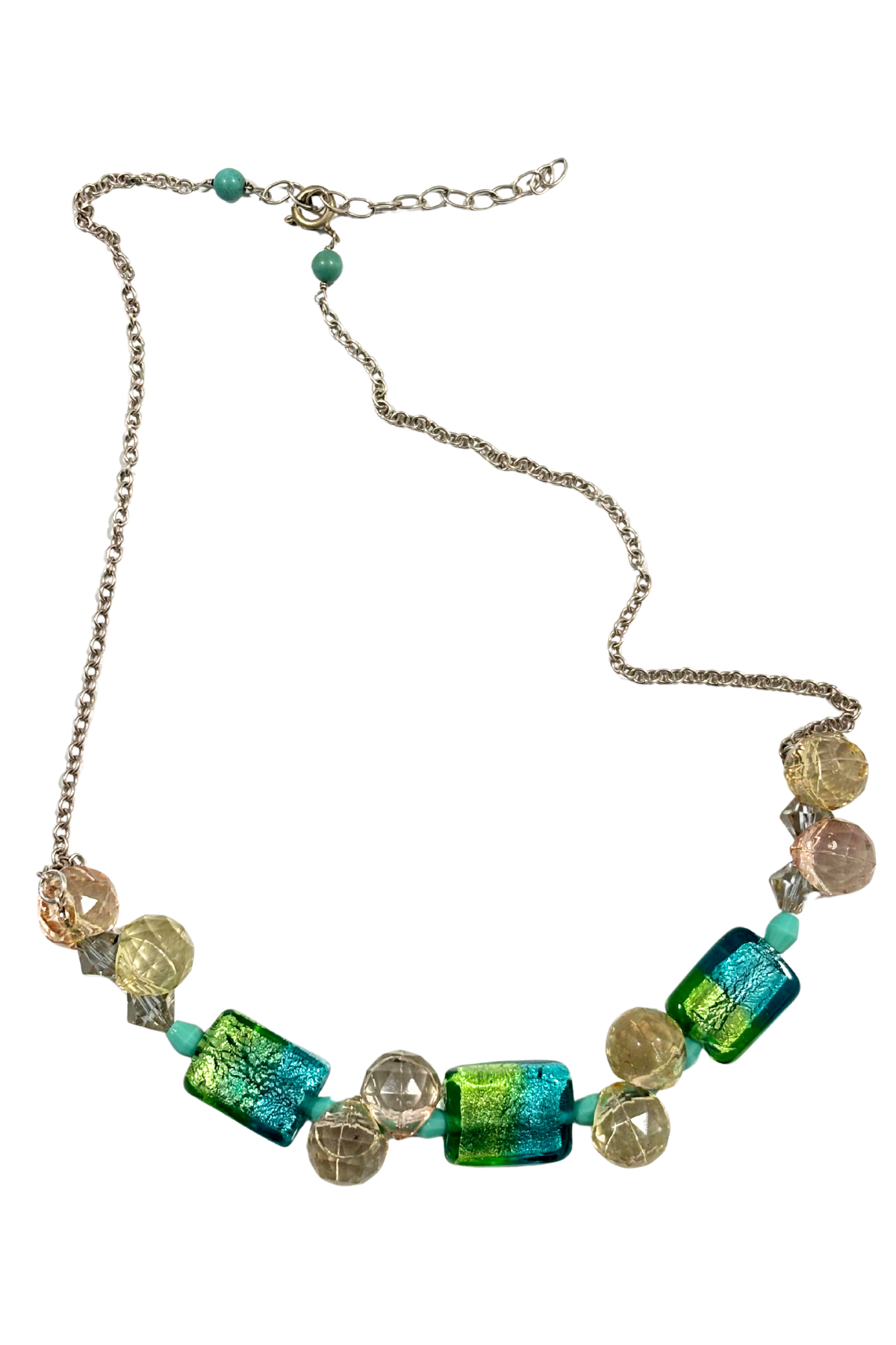 Chunky beaded necklace