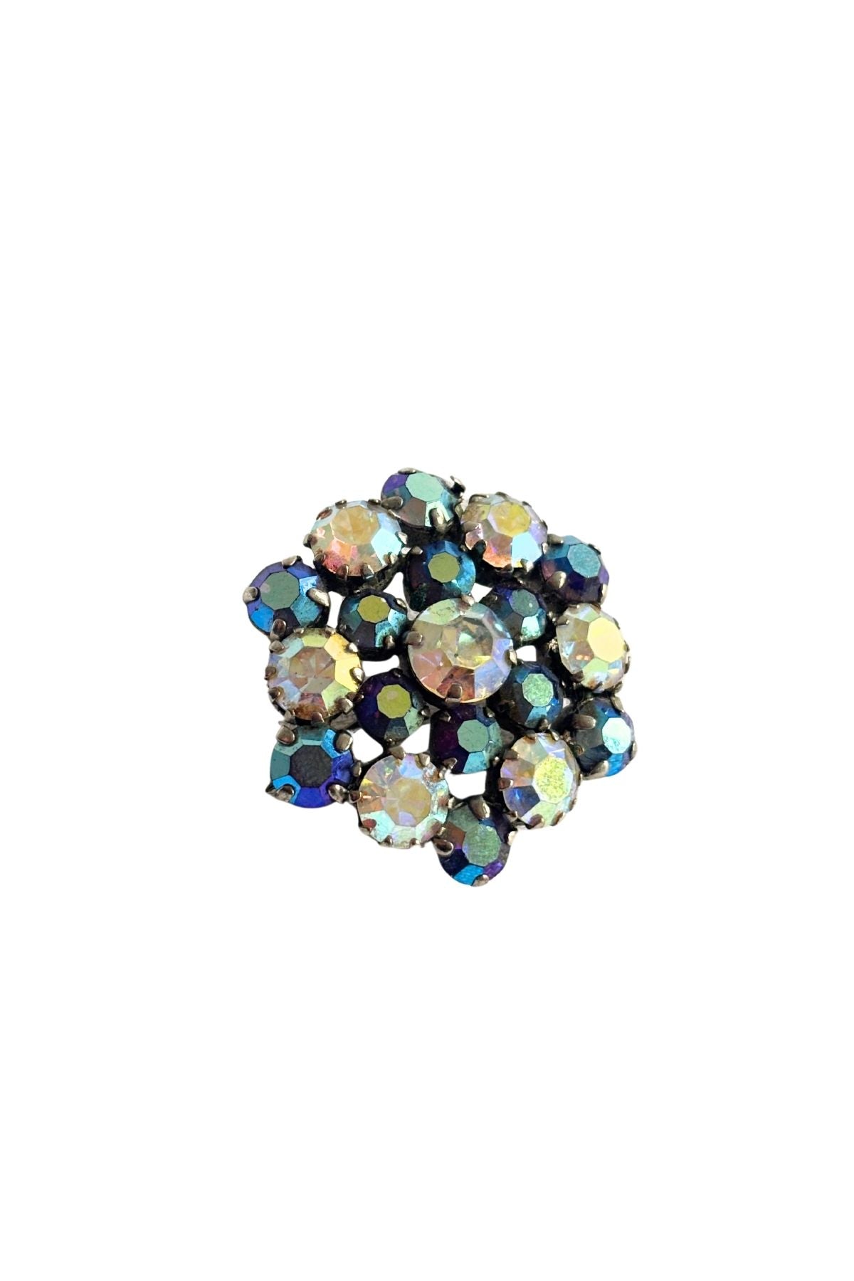 Vintage cluster brooch