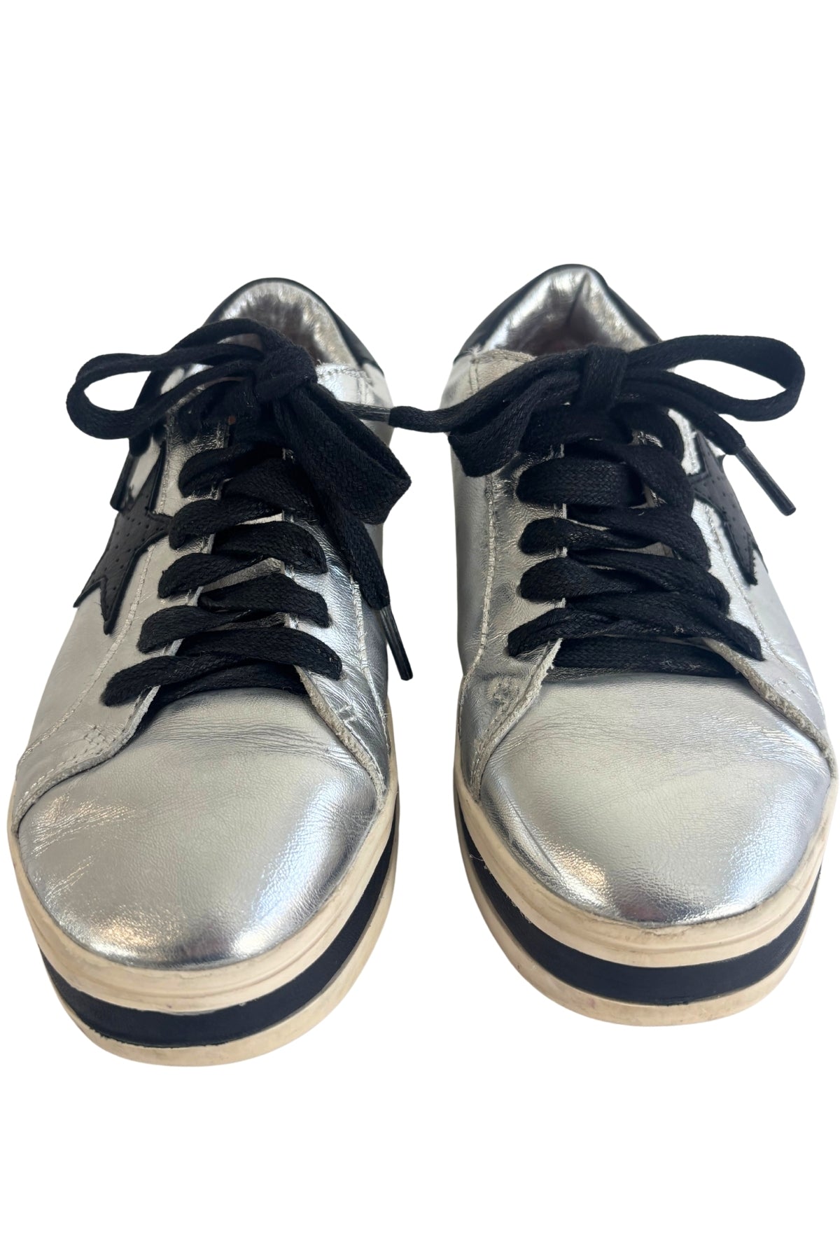 Deuce proudly NZ silver star sneakers, 36