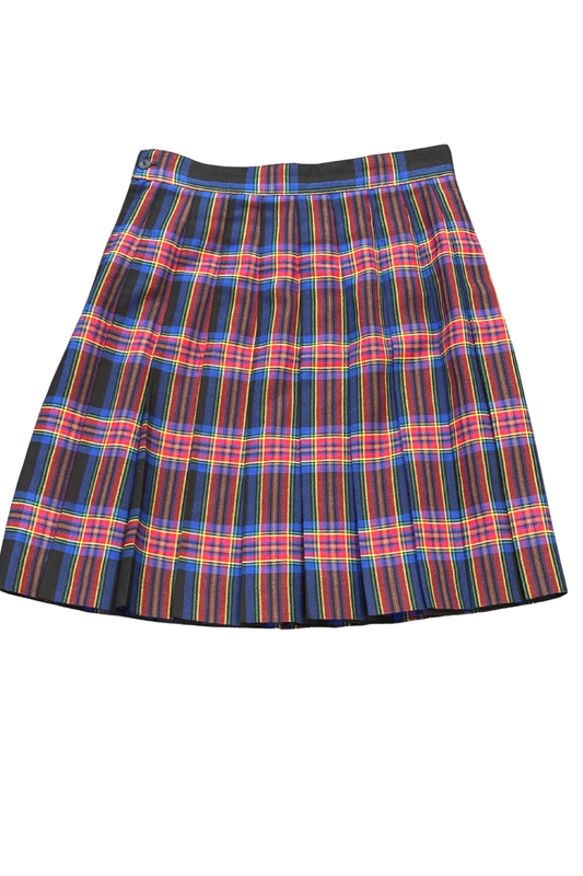 Tempo NZ made vintage tartan mini skirt, XS