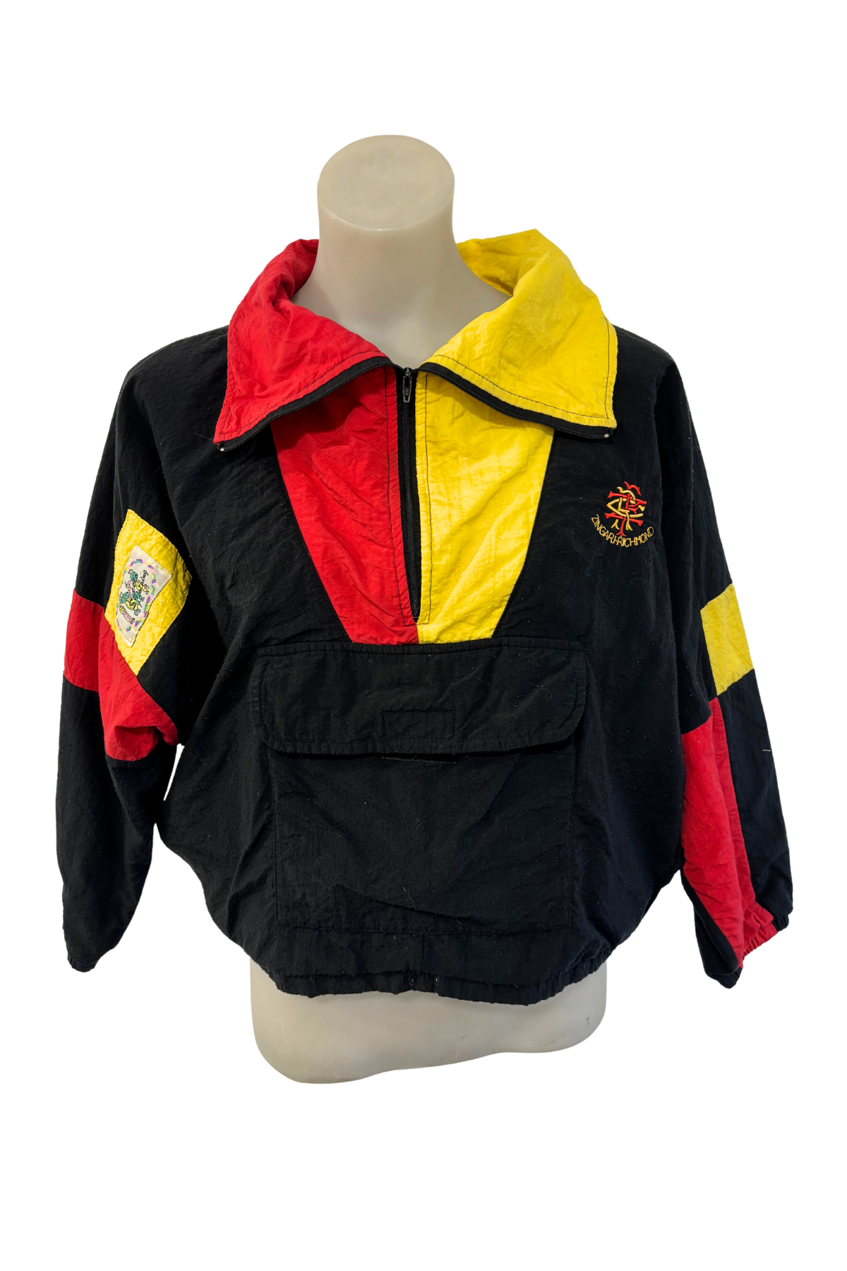 Streets Clothing Vintage Zingari Richmond 1/4 zip windbreaker, 10