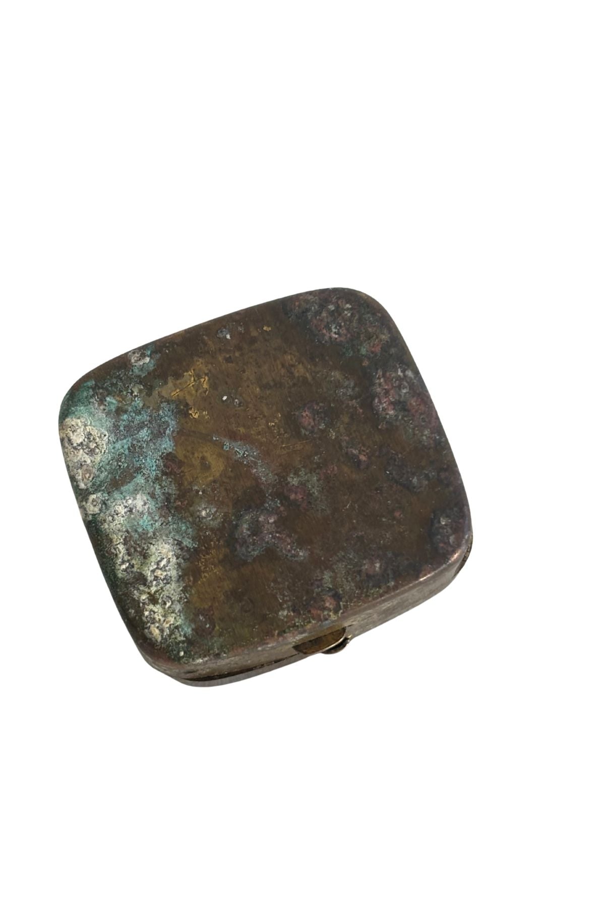 Vintage paua shell pill box